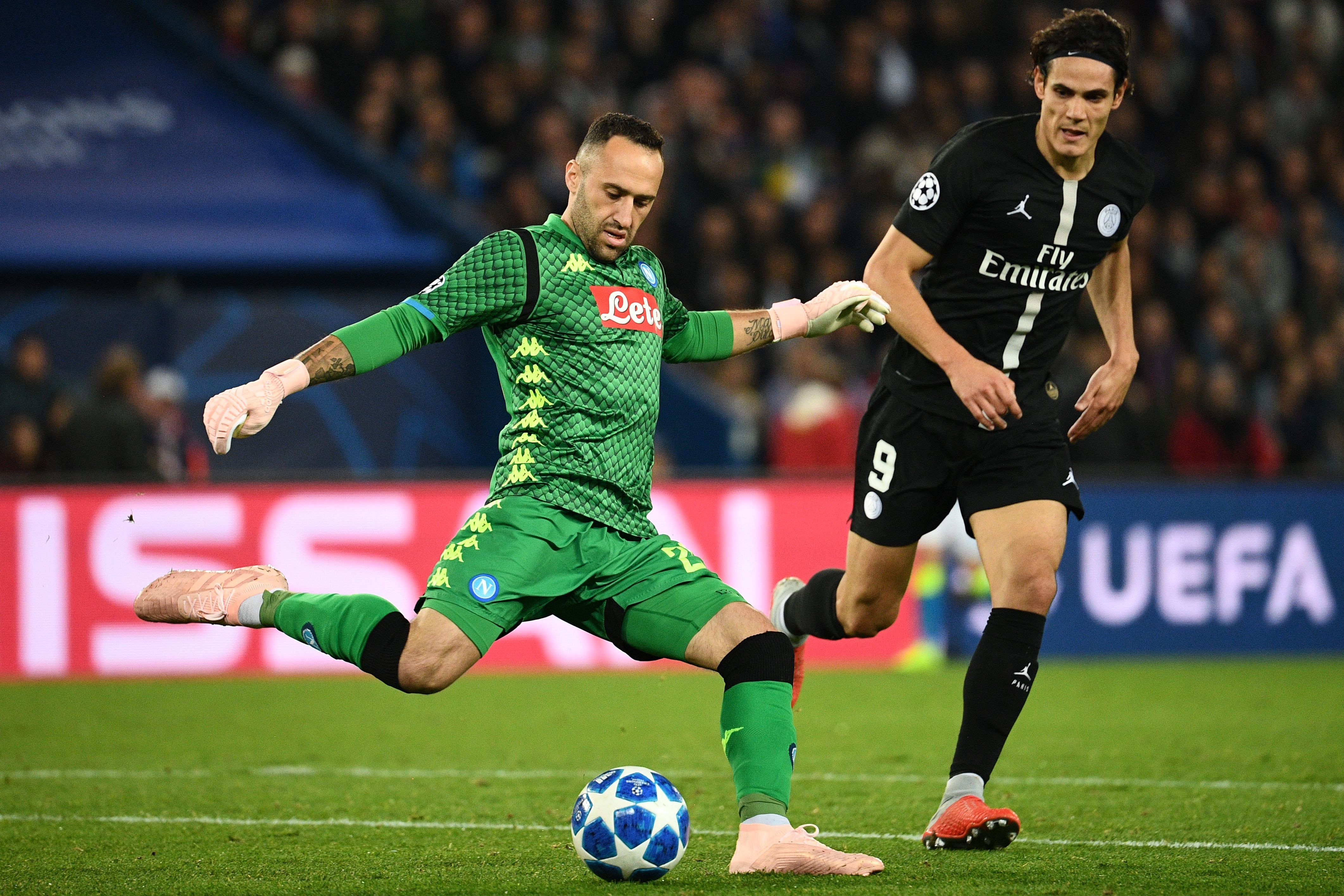 David Ospina Napoli - PSG Champions League 2018