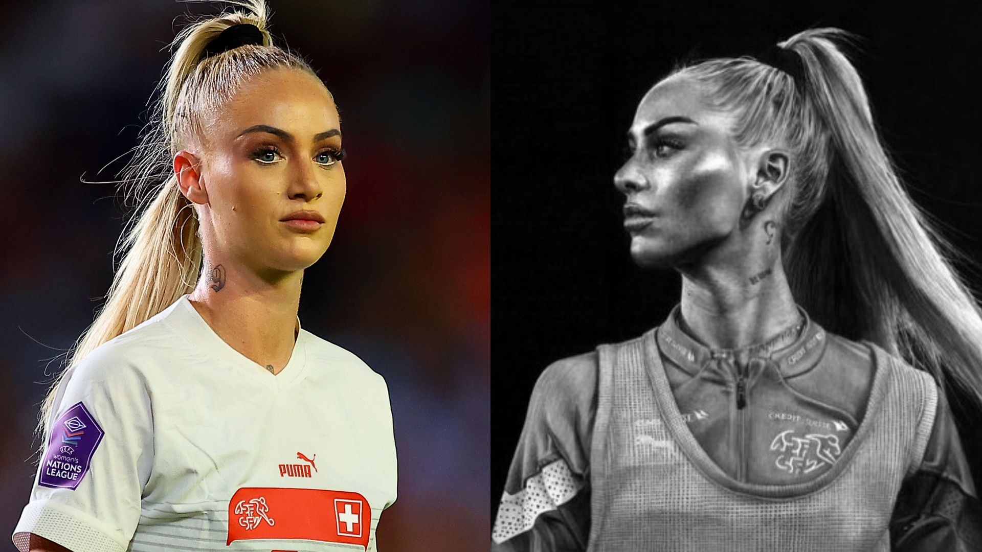 Alisha Lehmann artwork