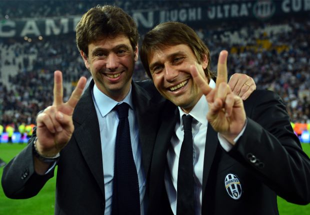 Antonio Conte and Andrea Agnelli - Juventus