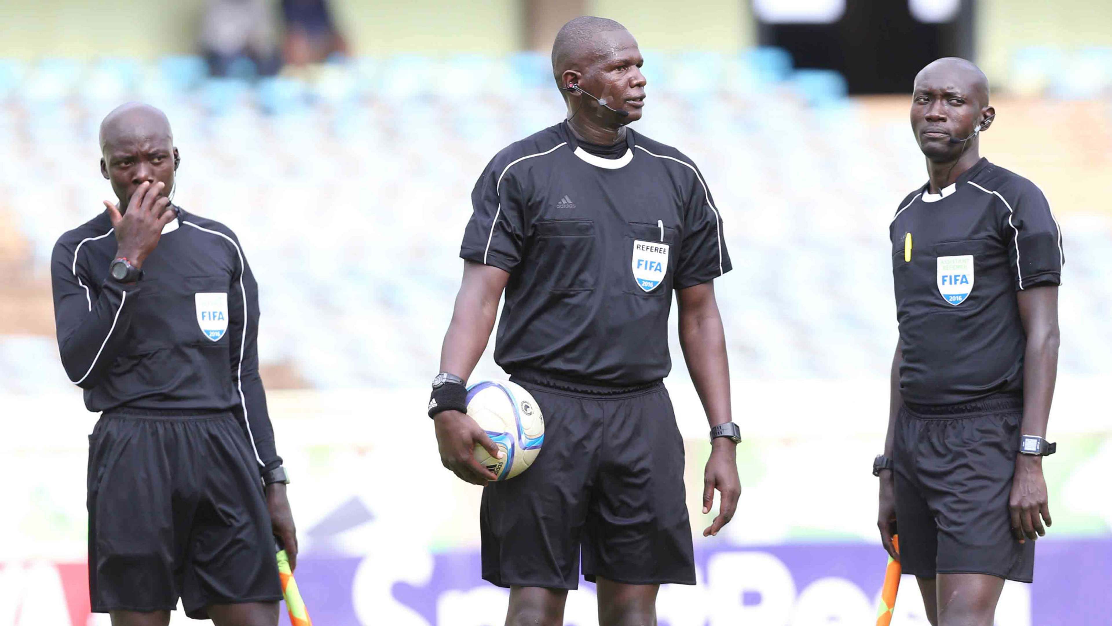 Kenyan referees were in charge of the friendly led by Andrew Juma