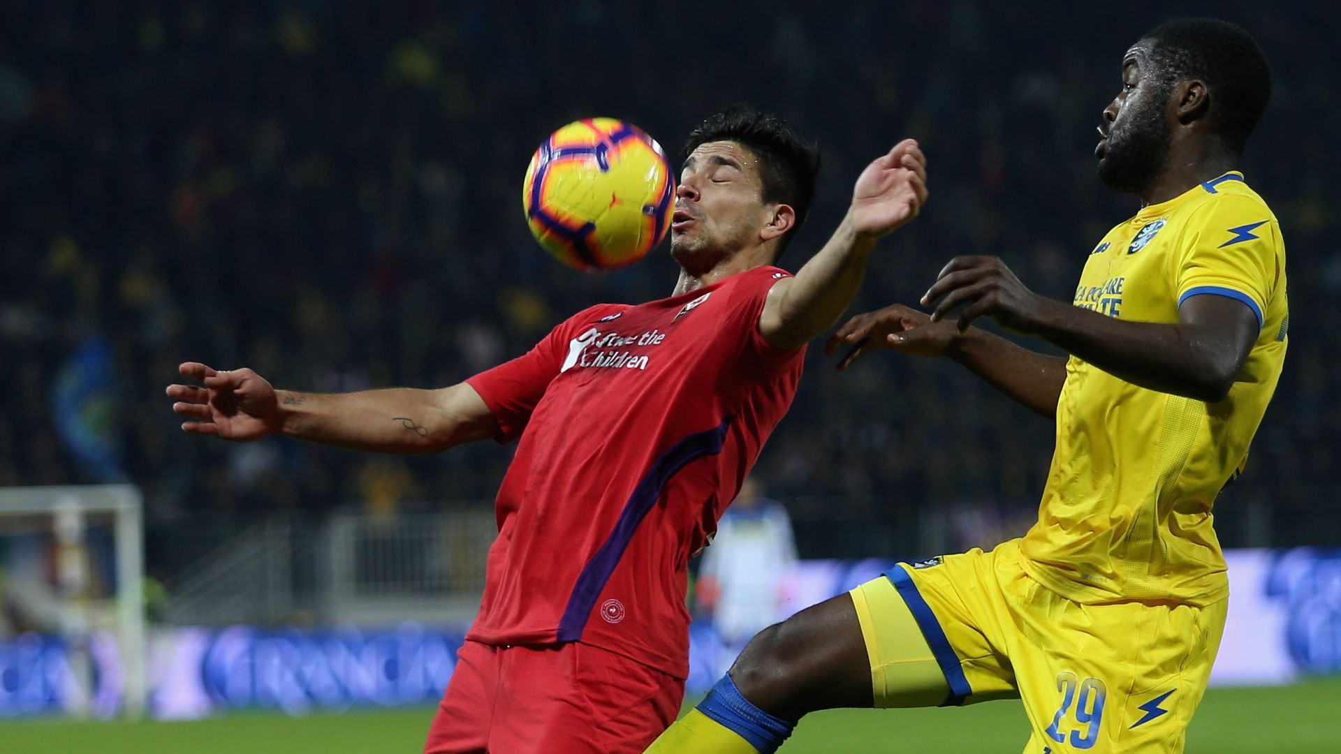 Joel Campbell Giovanni Simeone Frosinone Fiorentina