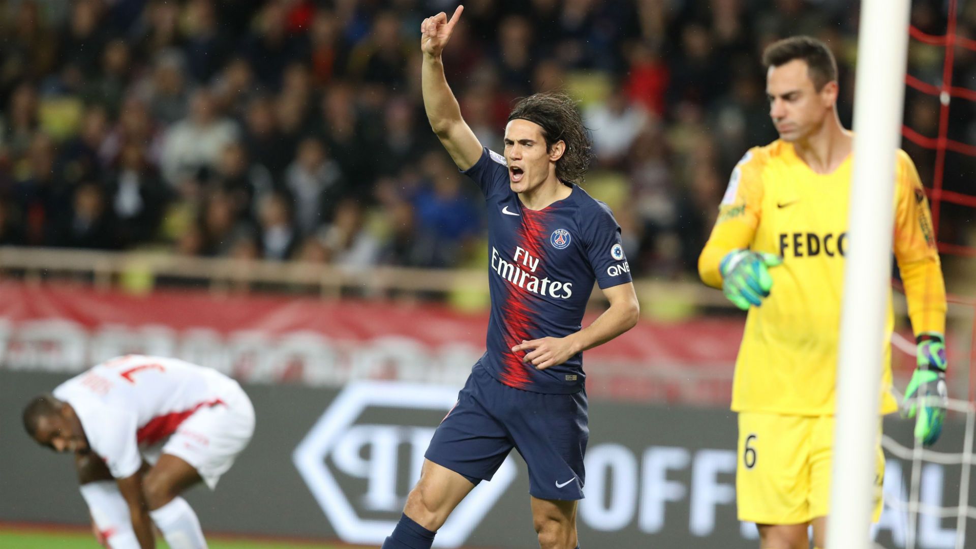 Edinson Cavani Monaco PSG Ligue 1 11112018