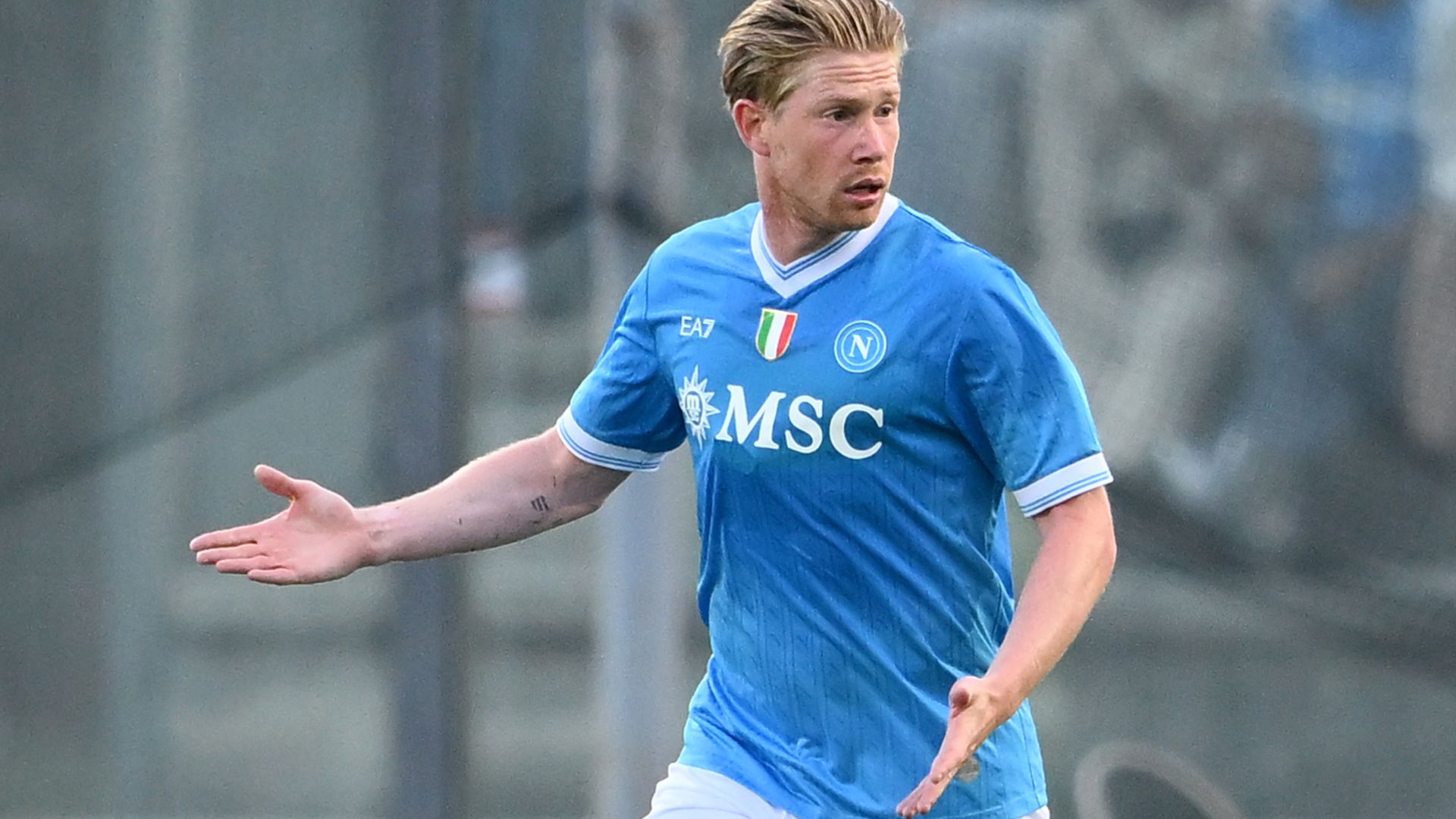 De Bruyne Napoli prima maglia