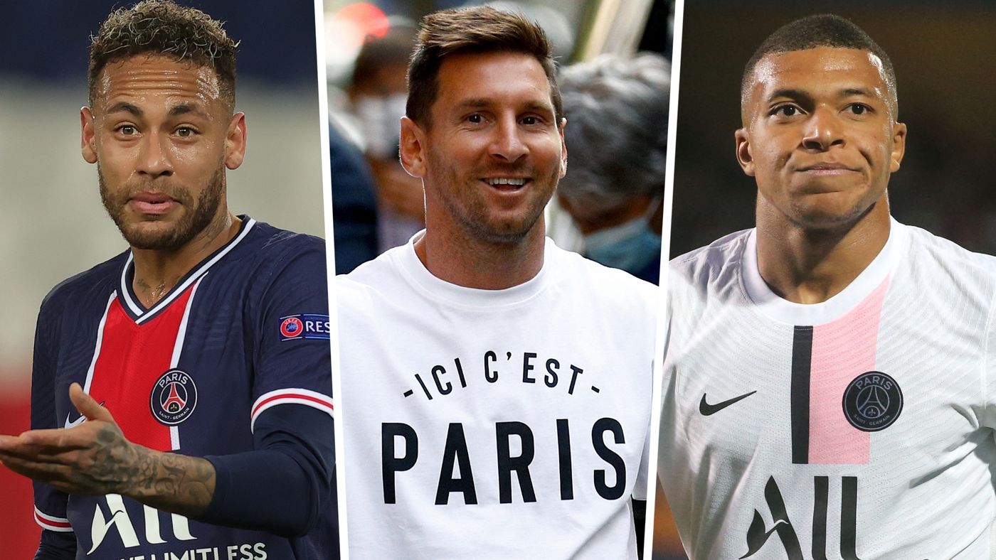 Lionel Messi makes PSG debut as Kylian Mbappe scores brace in Reims win