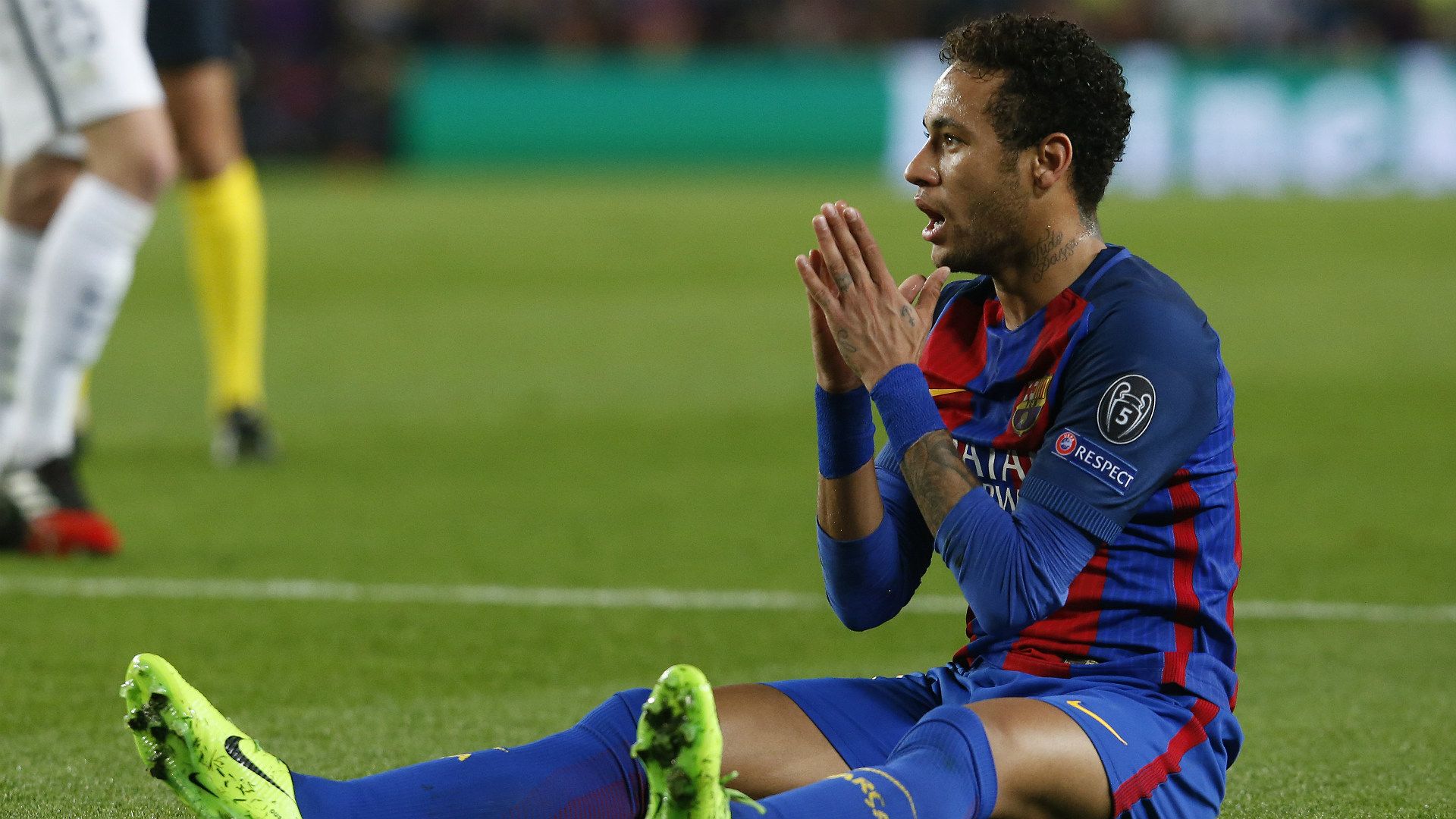 Neymar Barcelona PSG UEFA Champions League 08032016