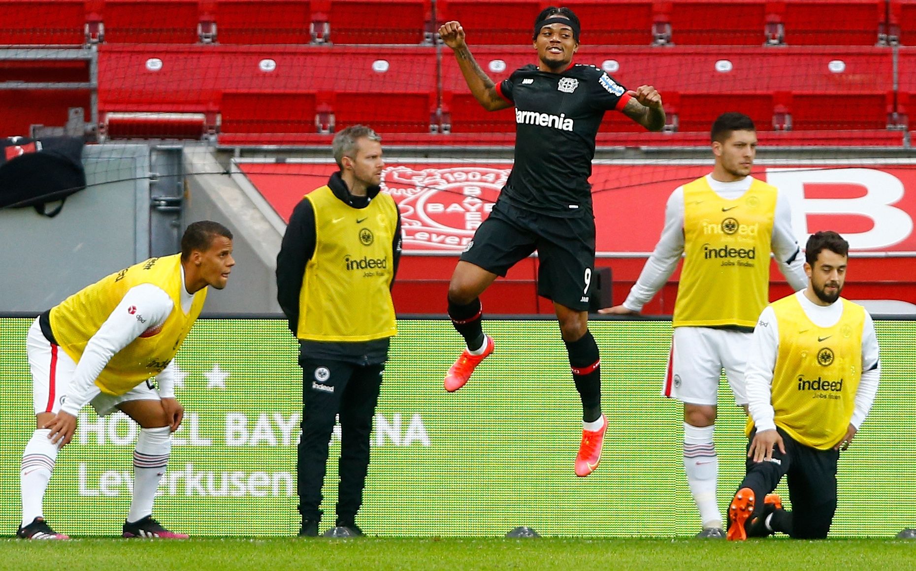 Leon Bailey Bayer Leverkusen Eintracht Frankfurt Bundesliga 24042021