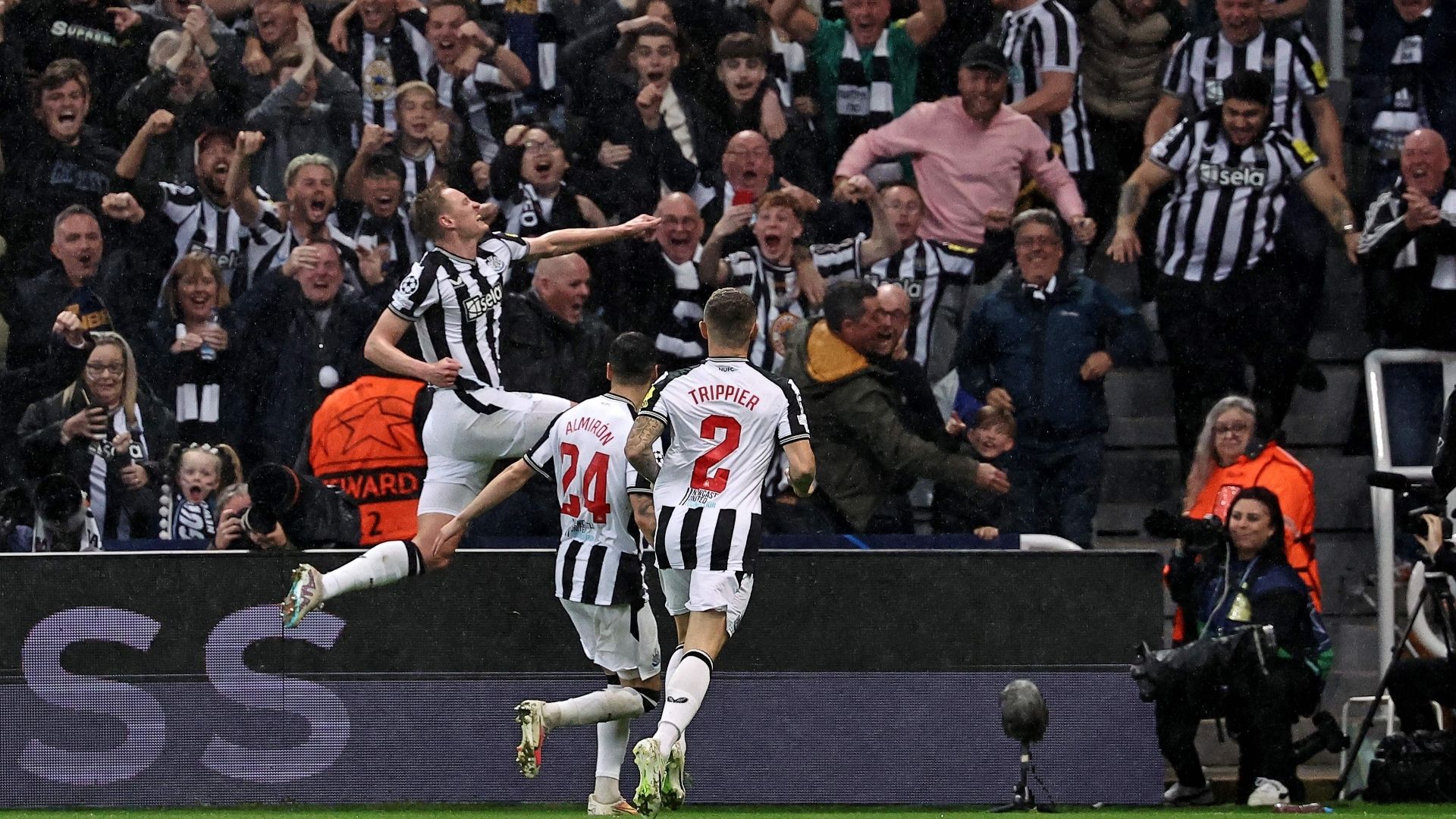 Newcastle celebration