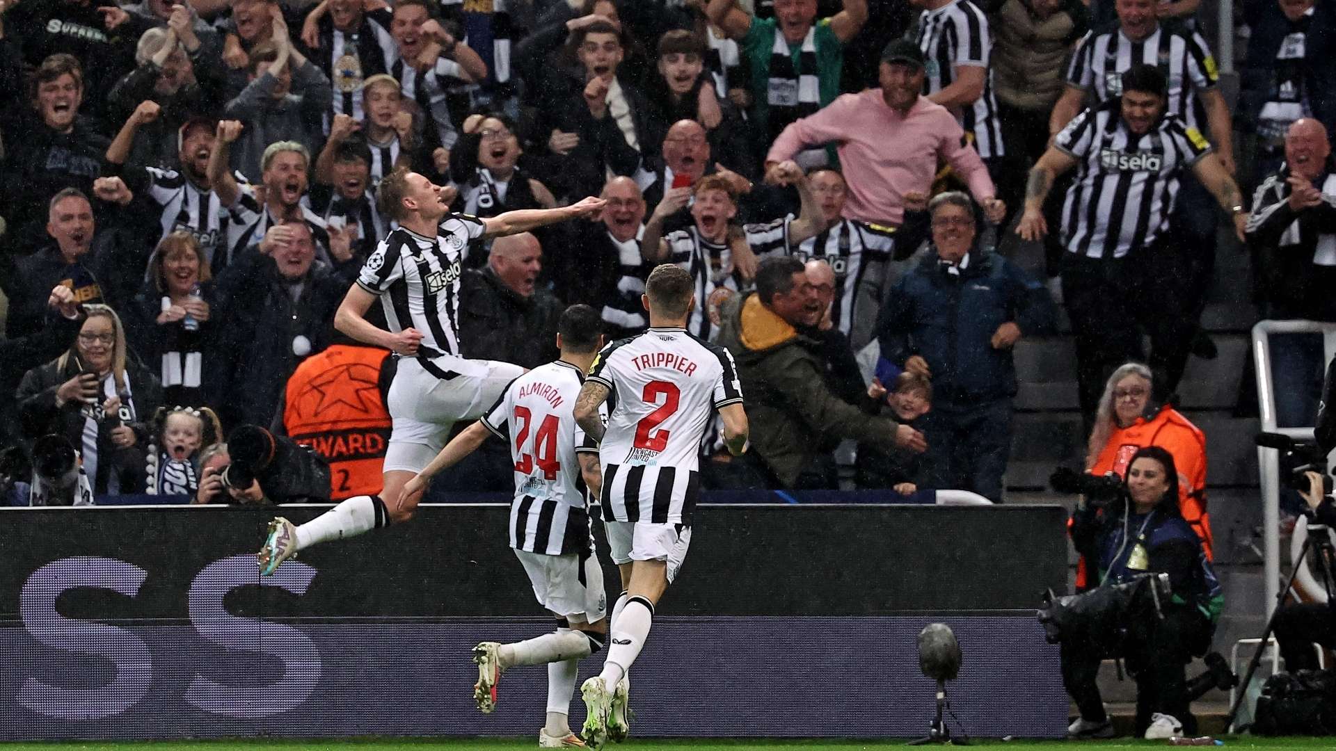 Newcastle celebration