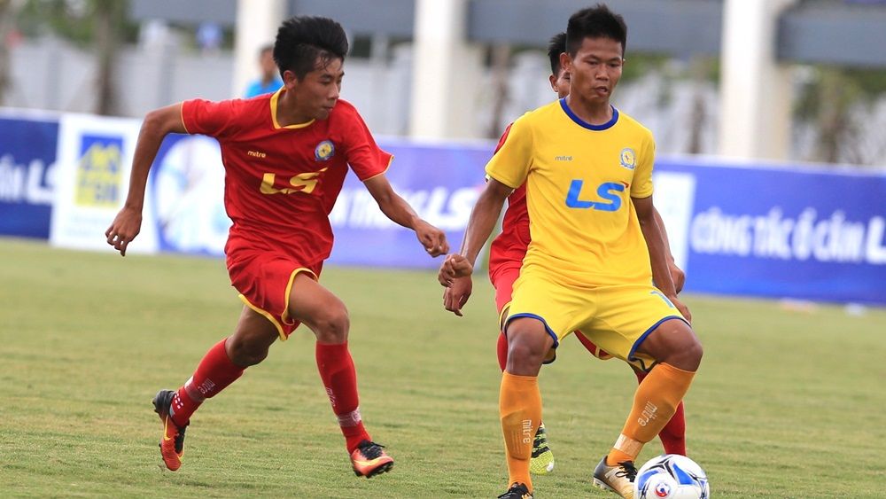 U17 SLNA U17 SHB Đà Nẵng