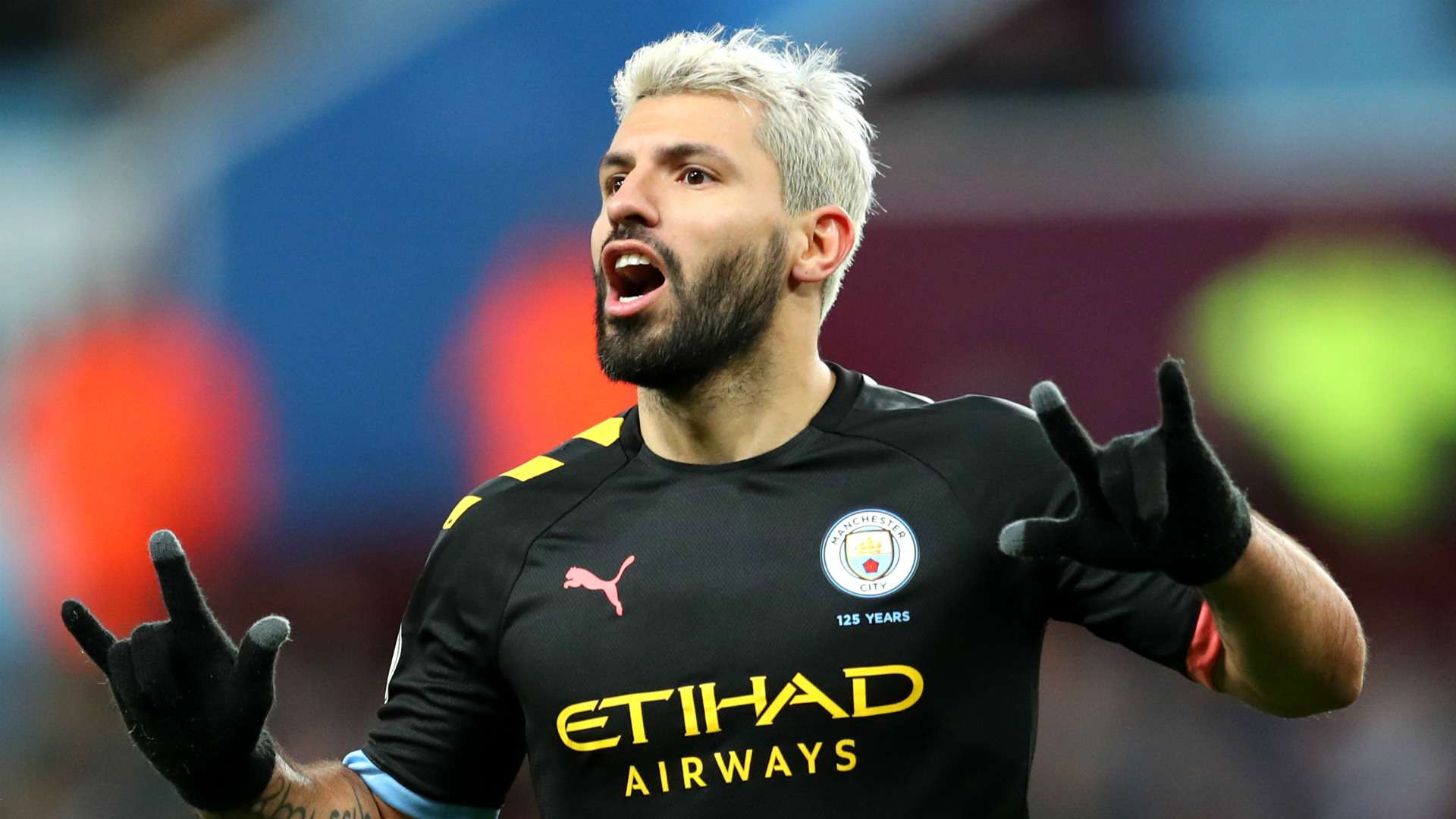 Sergio Aguero Manchester City 2019-20