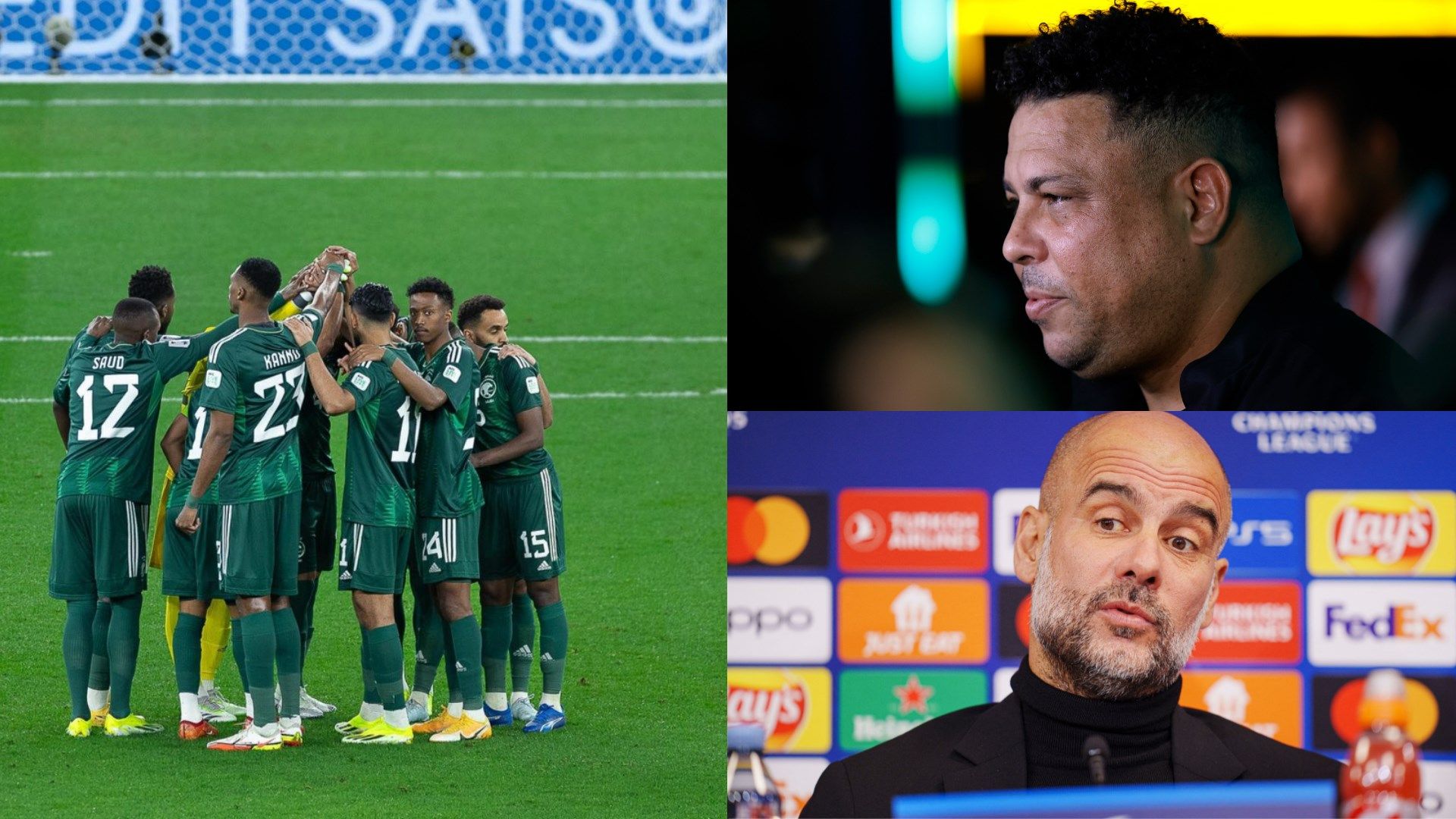 Guardiola Saudi Cristiano Ronaldo