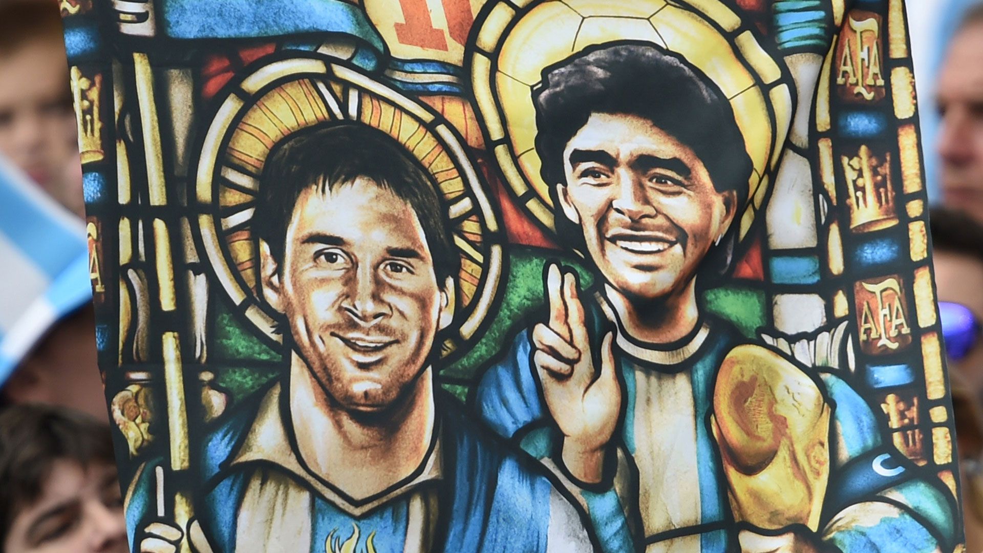 Lionel Messi Diego Maradona