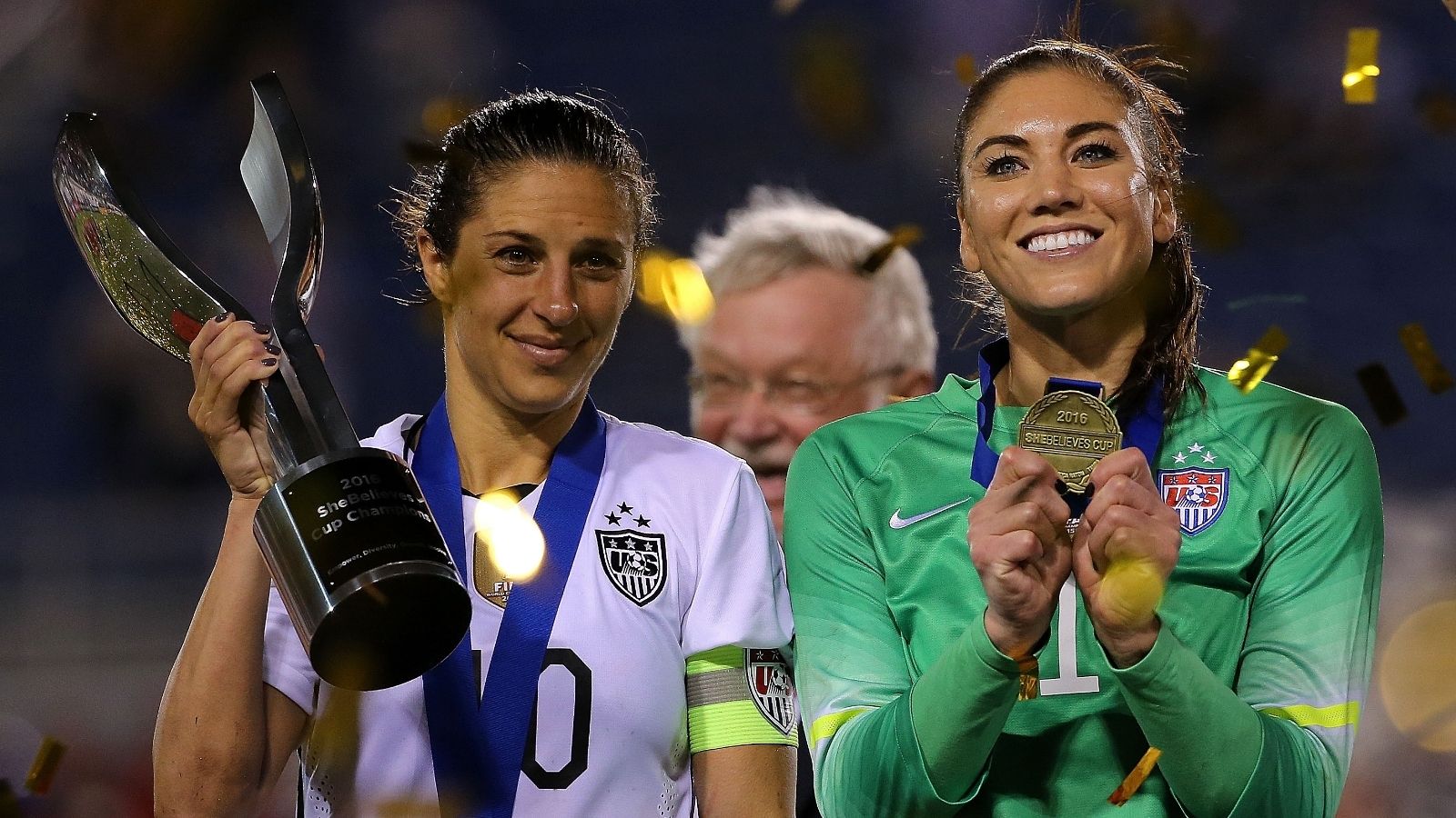Carli Lloyd Hope Solo USWNT 2016