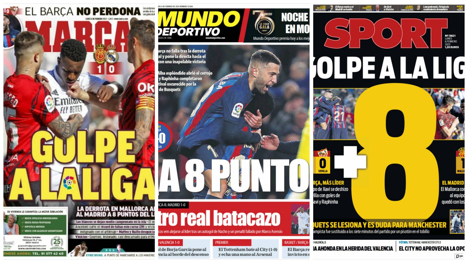 Portadas 6 febrero 2023