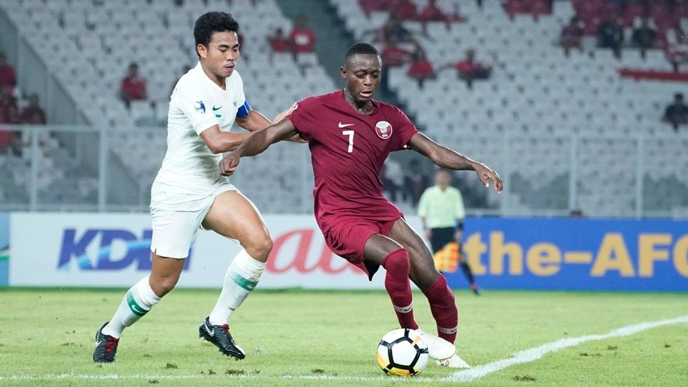 U19 Indonesia U19 Qatar Bảng A VCK U19 châu Á 2018
