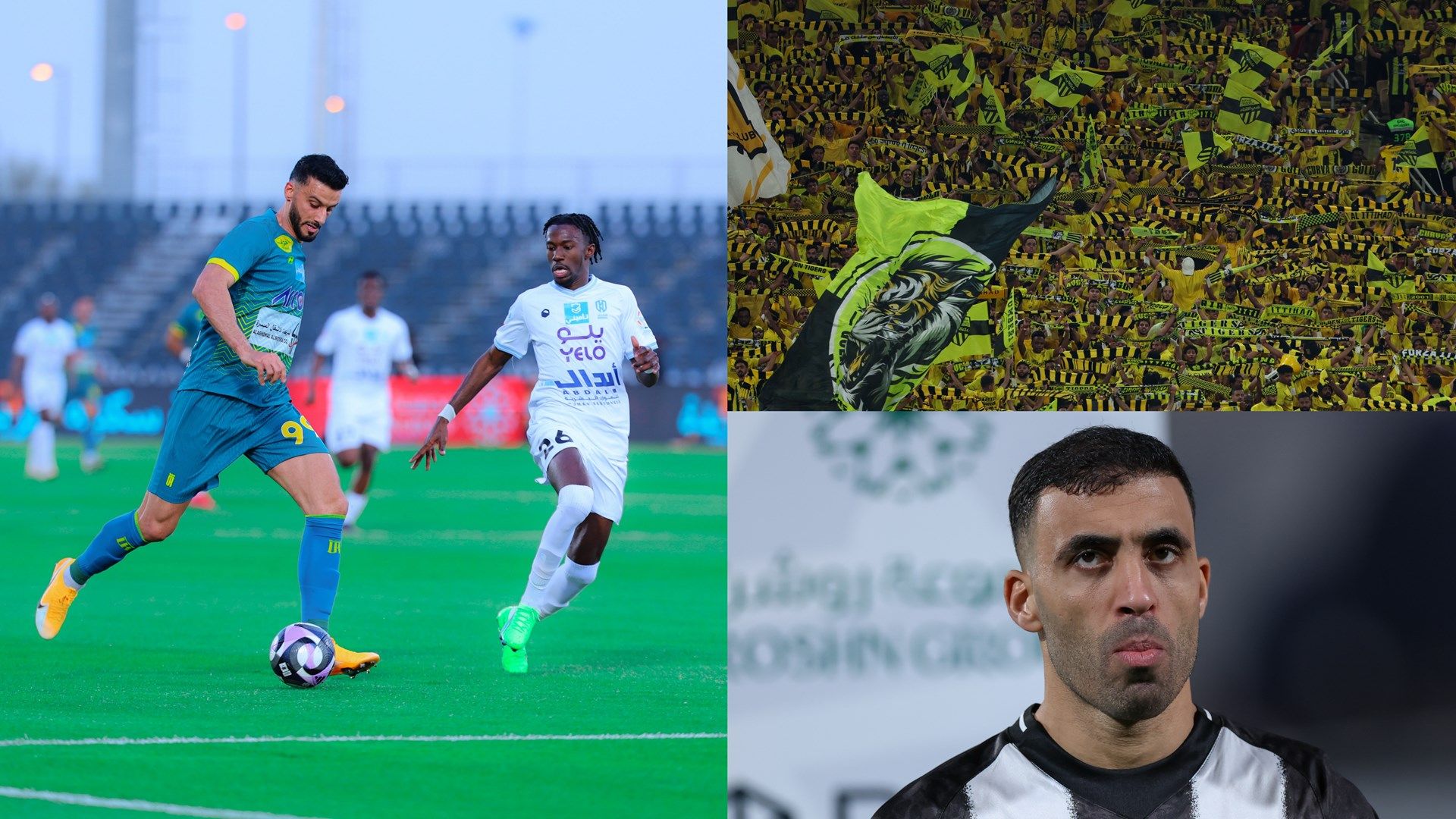 Omar Al Somah Abderrazak Hamdallah Al Ittihad Fans