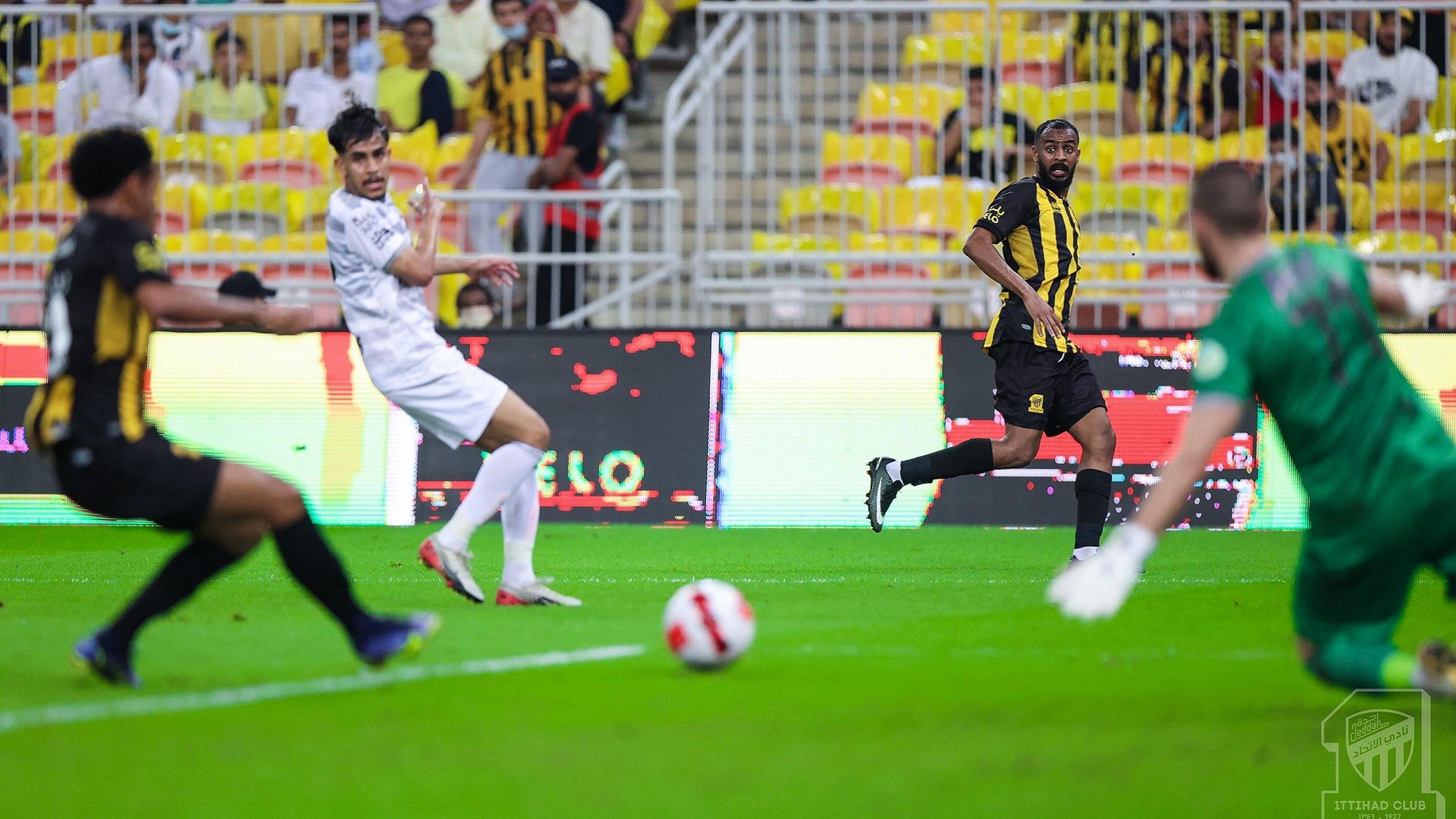 hamdan al shamrani - al ittihad - al tai MBS 2021-2022 حمدان الشمراني - الاتحاد - الطائي دوري كأس الأمير محمد بن سلمان للمحترفين