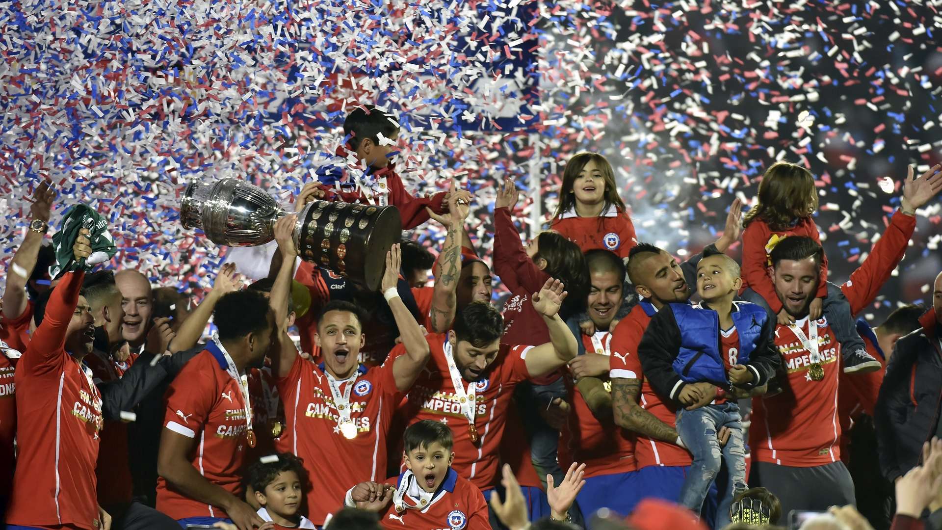Especial Copa América 100 años ( Chile campeón 2015