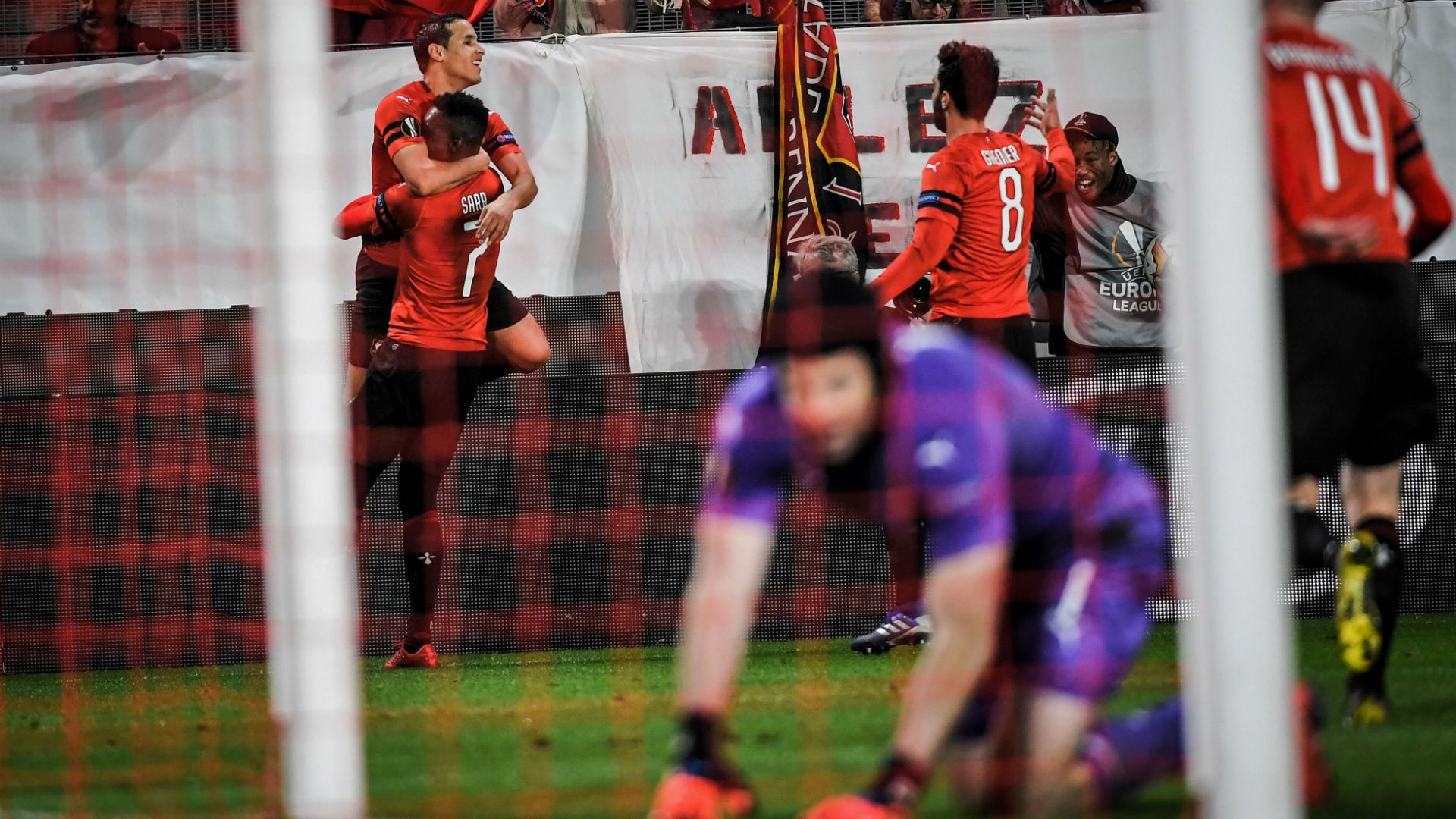 Mehdi Zeffane Rennes Arsenal UEFA Europa 07032018