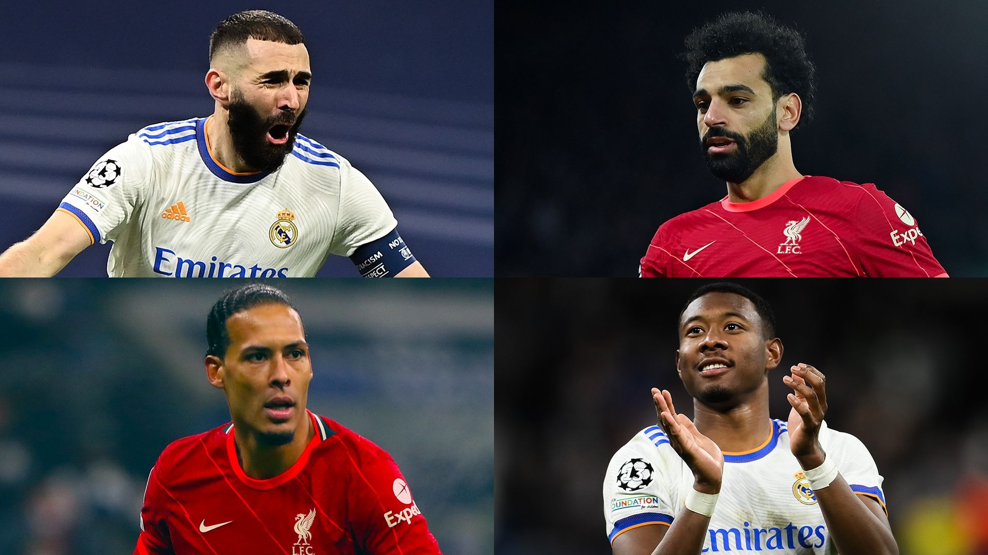 リヴァプール×レアル・マドリーの合同ベスト11 | Goal.com 日本