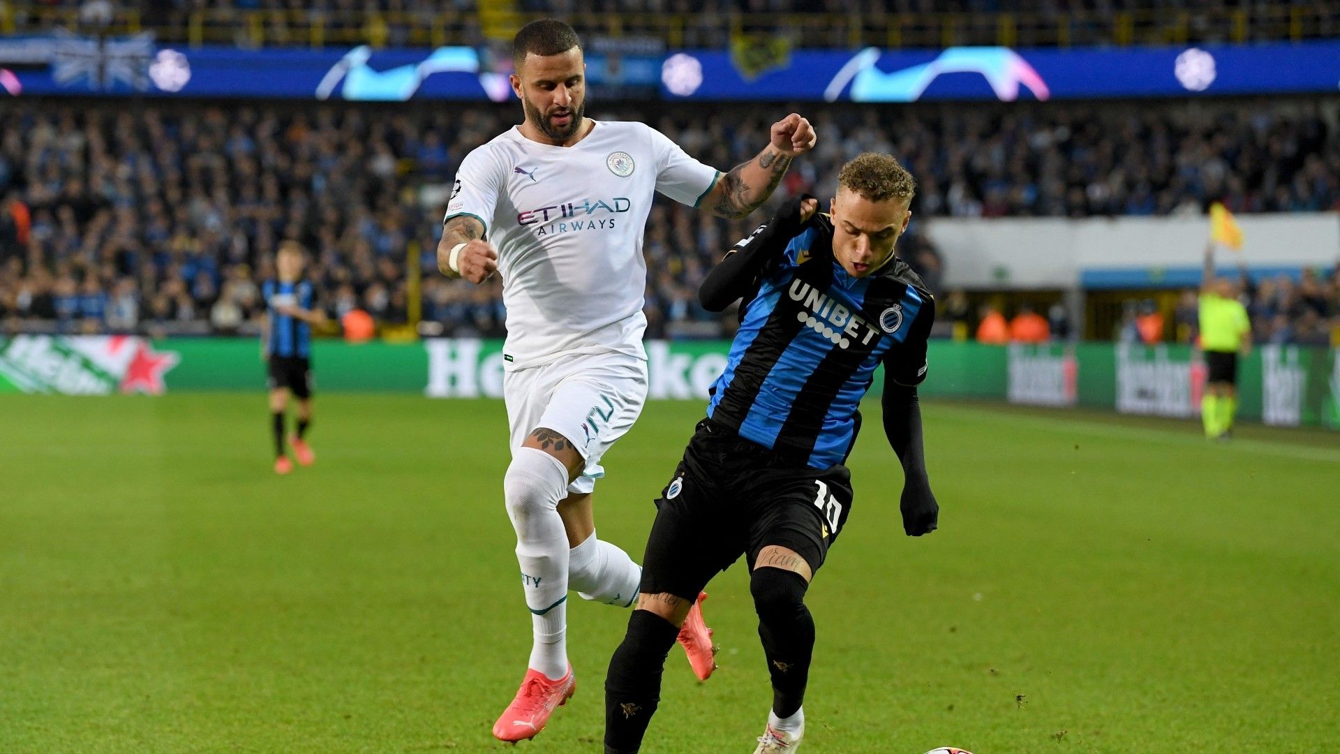 Kyle Walker Manchester City Club Brugge 2021