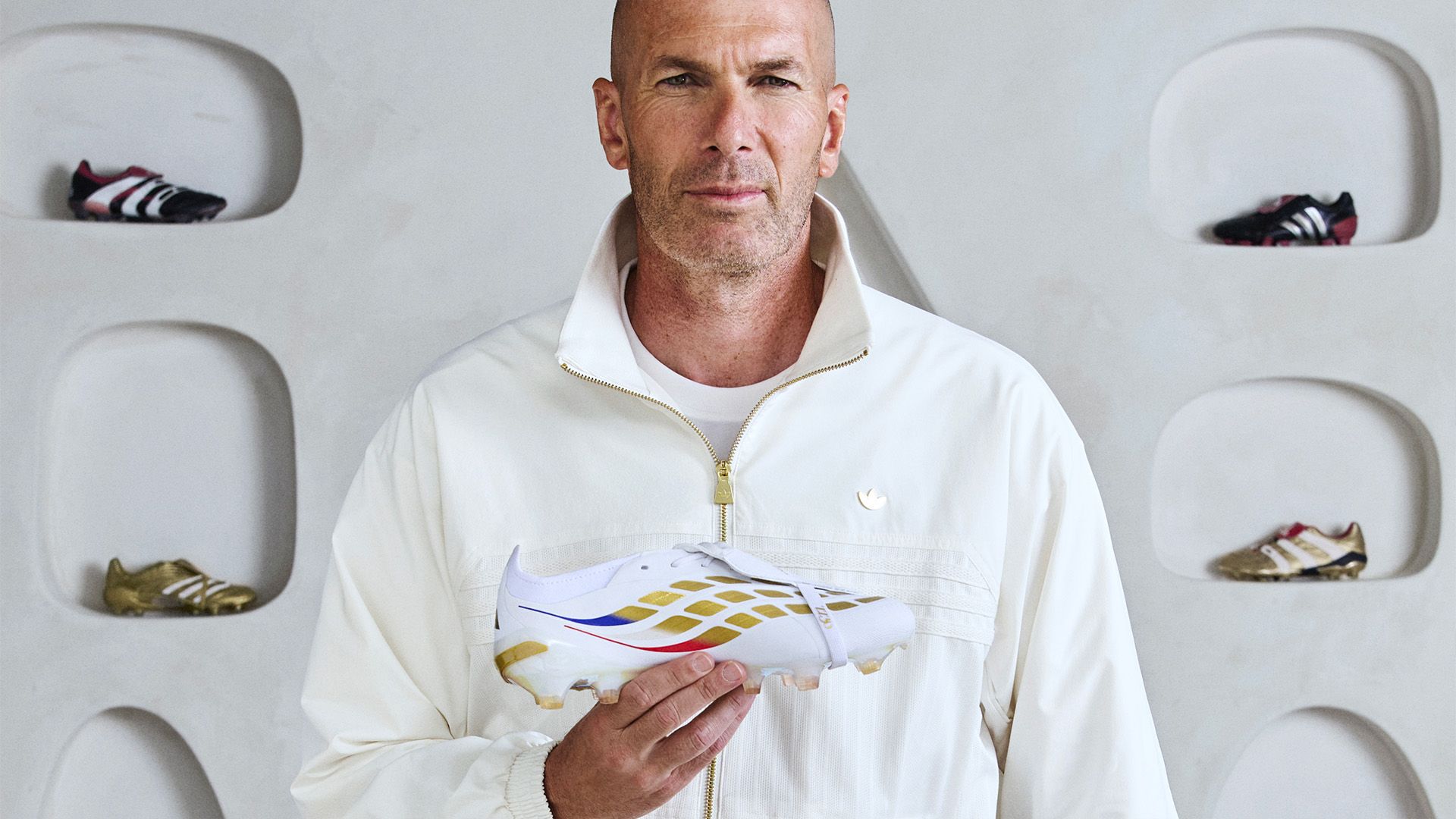 Zinedine Zidane e adidas revelam chuteiras Predator personalizadas