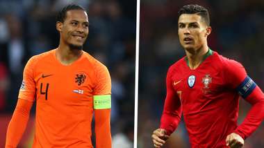 Virgil van Dijk Netherlands Cristiano Ronaldo Portugal