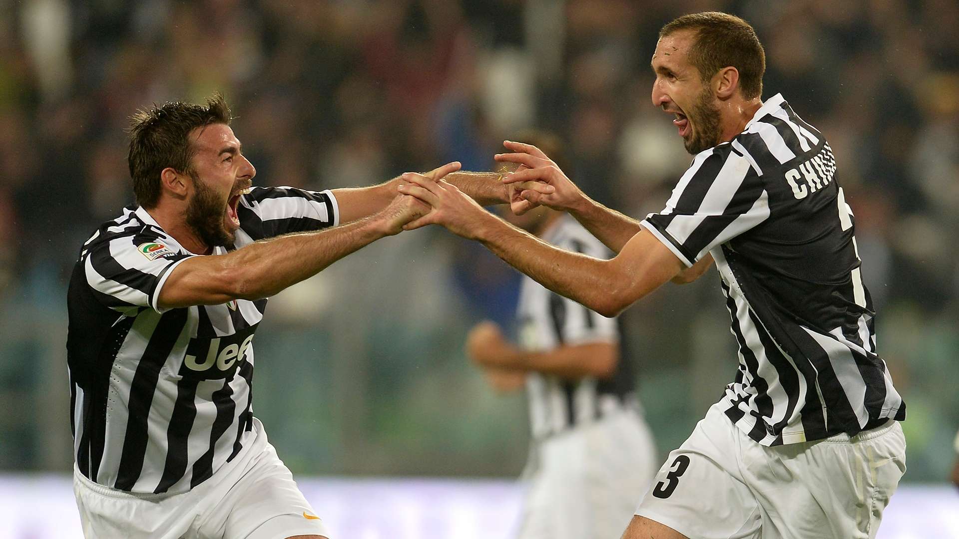 Barzagli Chiellini Juventus
