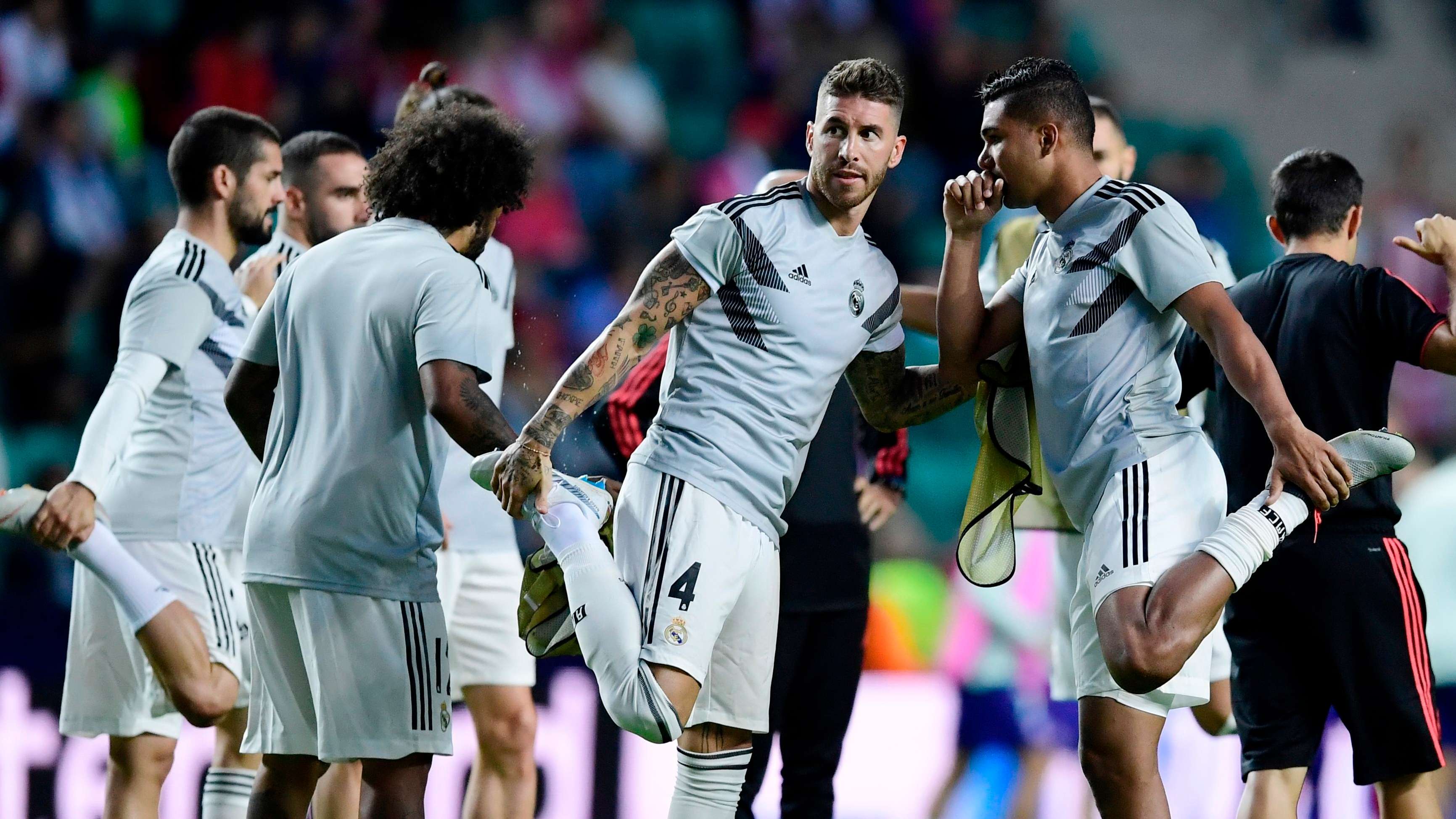 Sergio Ramos Casemiro Real Madrid