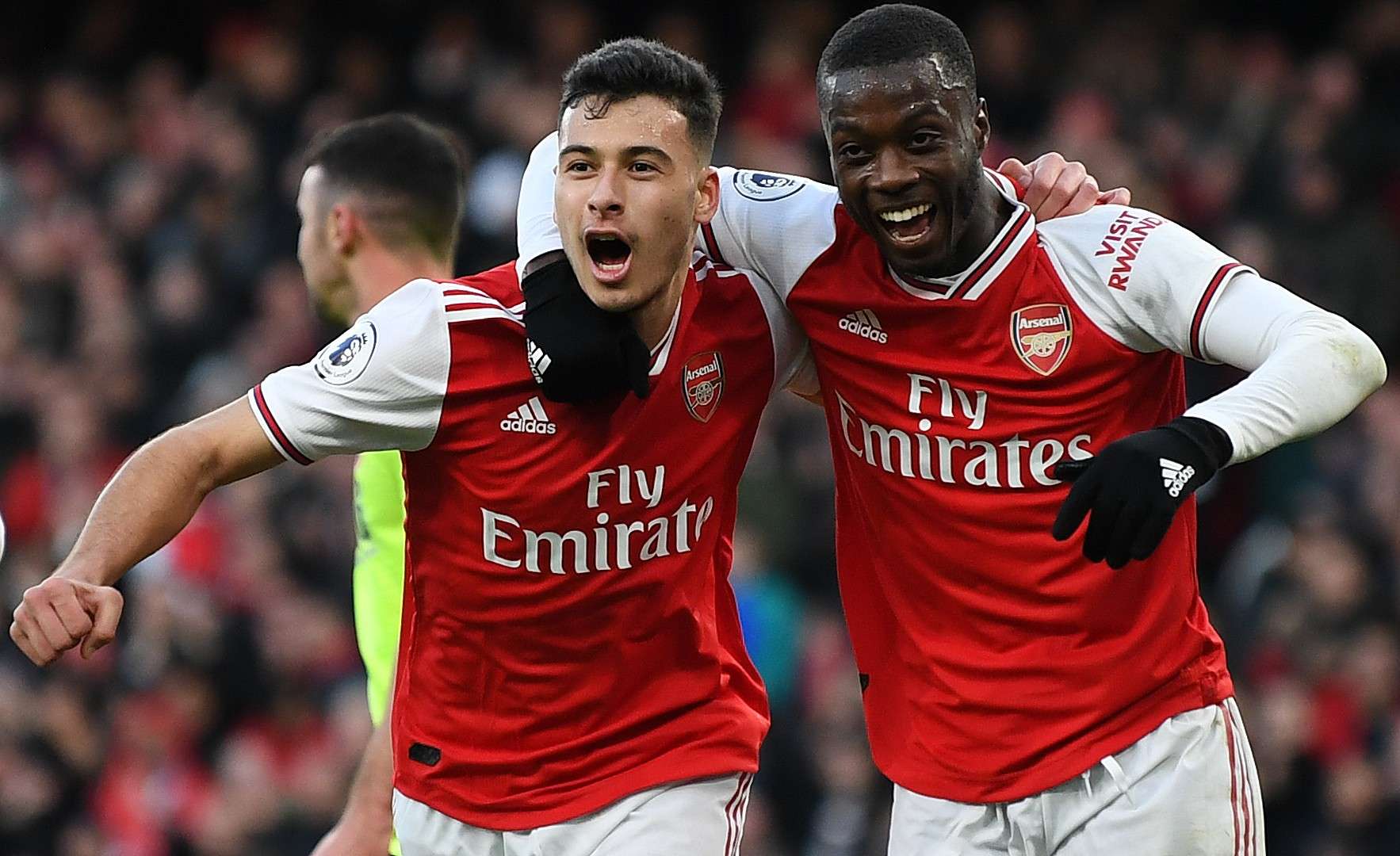 Gabriel Martinelli Nicolas Pepe Arsenal 2019/20