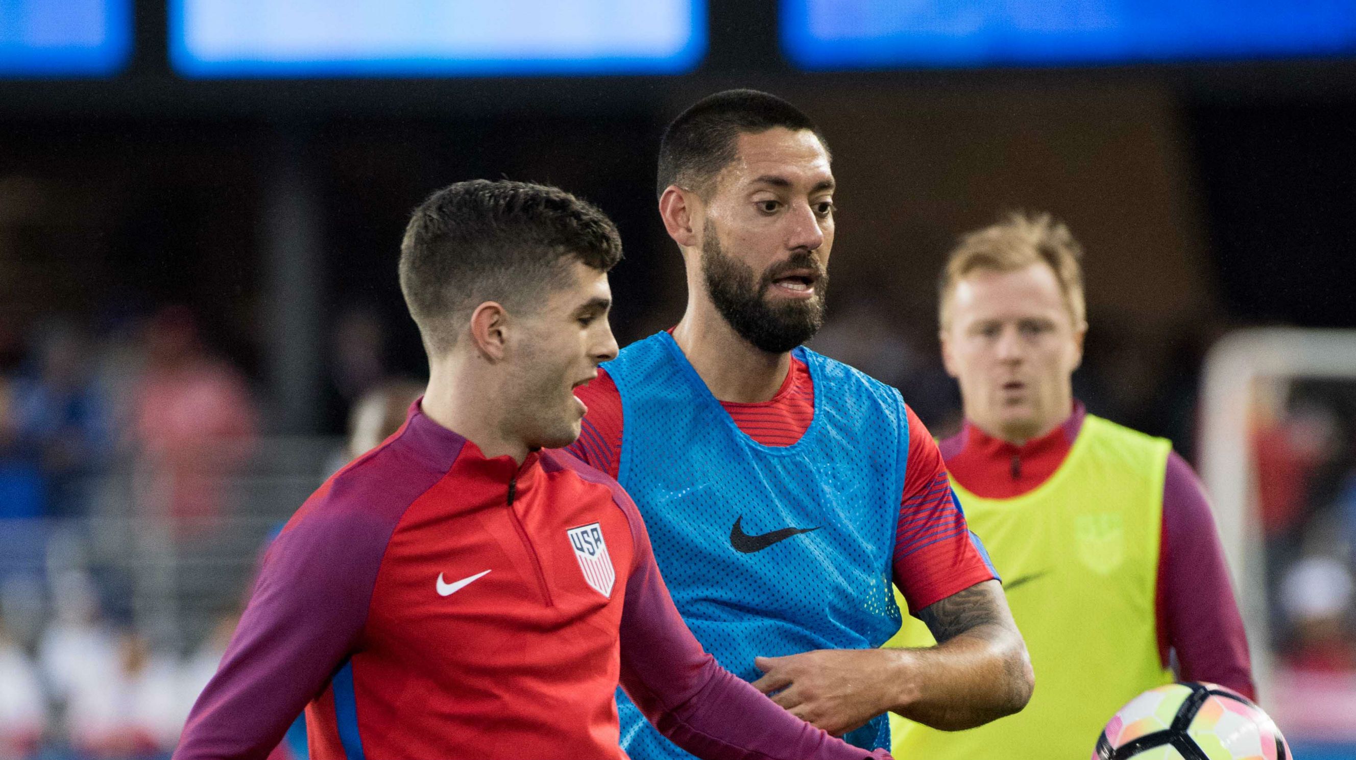 Christian Pulisic Clint Dempsey USA