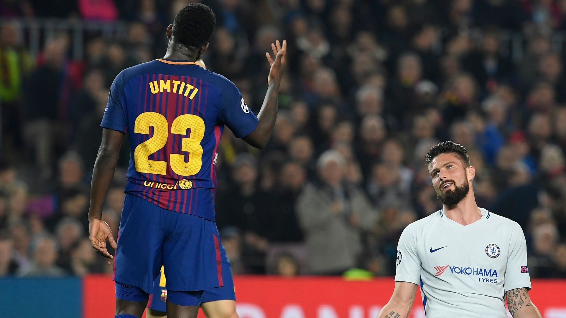 Olivier Giroud Chelsea Barcelona