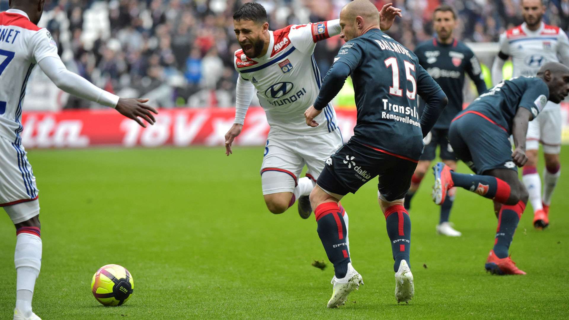 Nabil Fekir Lyon Dijon Ligue 1 06042019