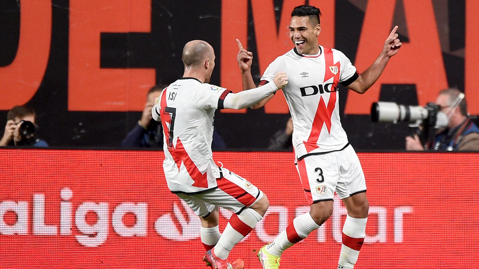 Falcao, Rayo Vallecano vs. Barcelona