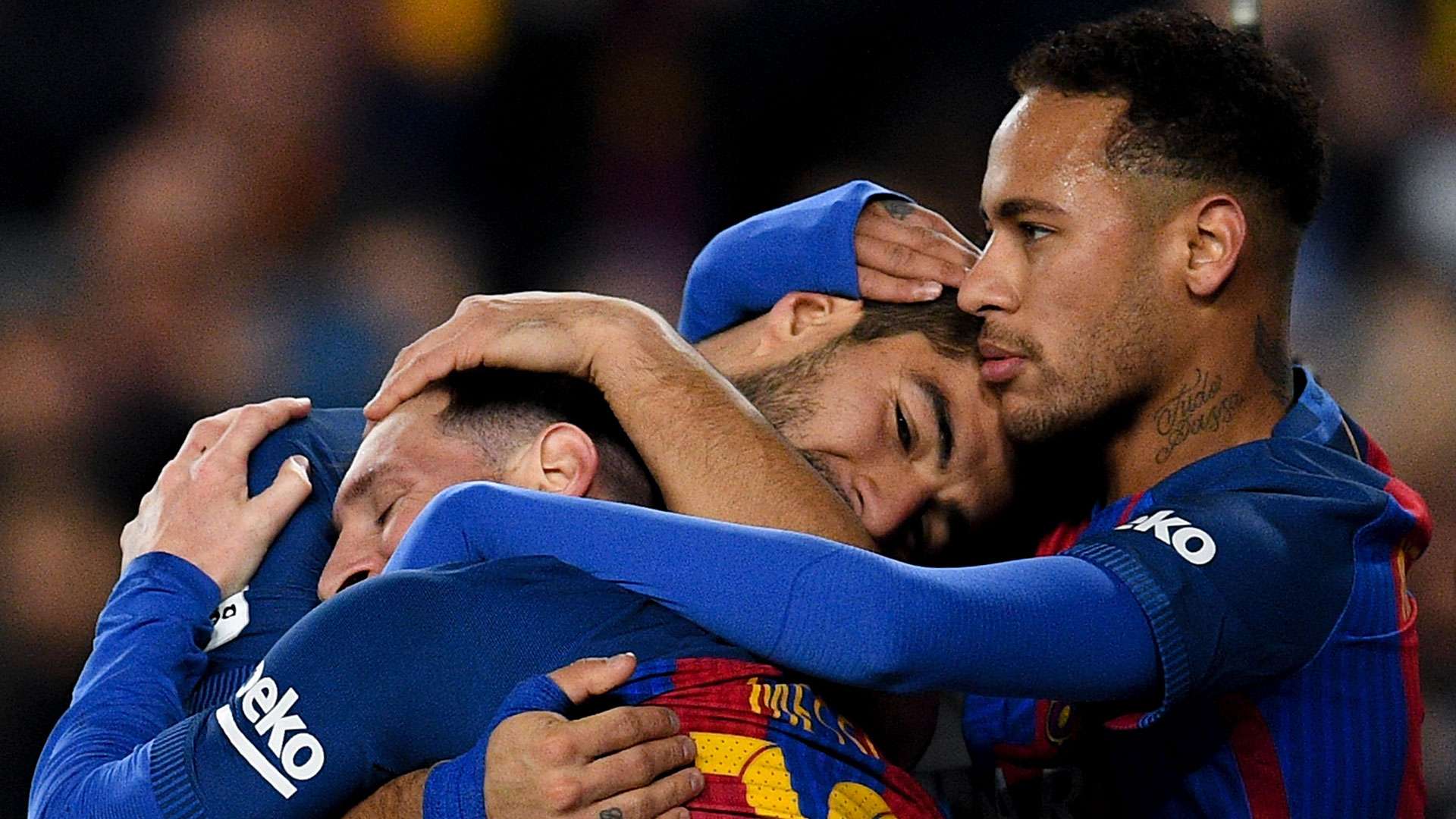 Messi, Neymar, Suarez 12182016