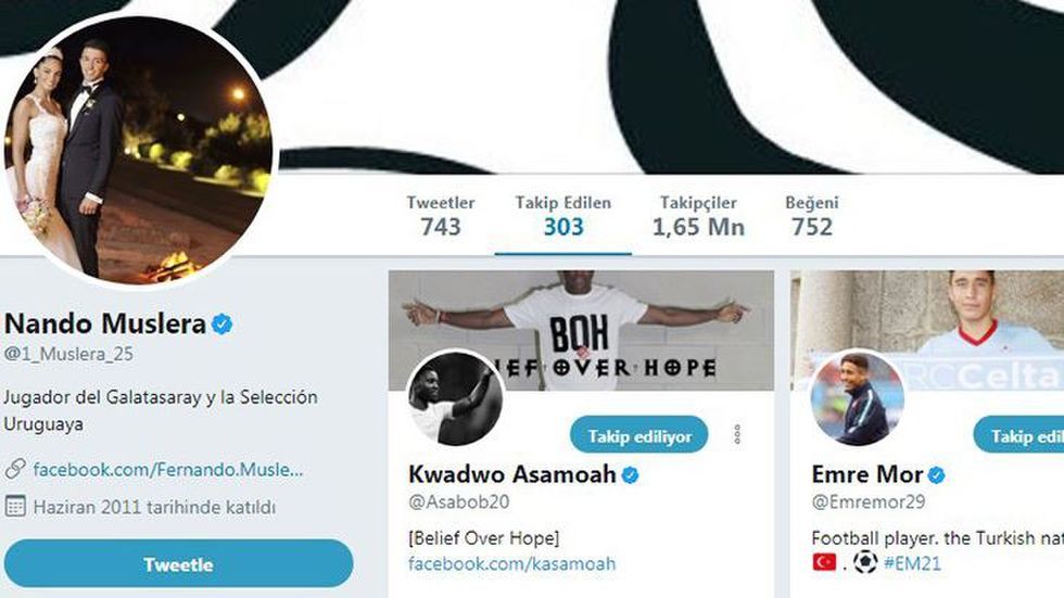 Fernando Muslera Twitter Kwadwo Asamoah Emre Mor