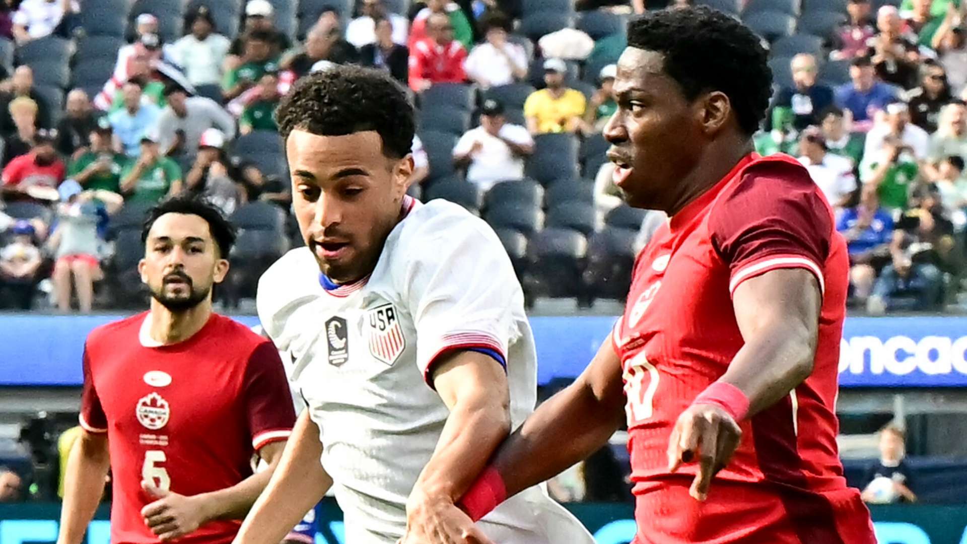Tyler Adams USMNT 2025 Canada Nations League