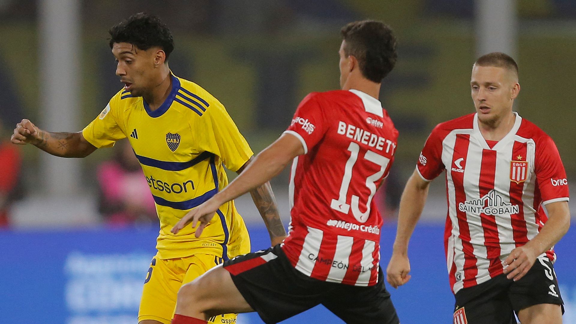 Cristian Medina Boca Estudiantes Copa Liga 2024