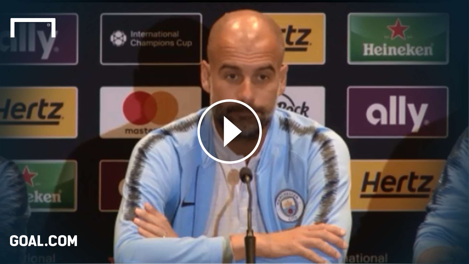 Pep Guardiola Manchester City