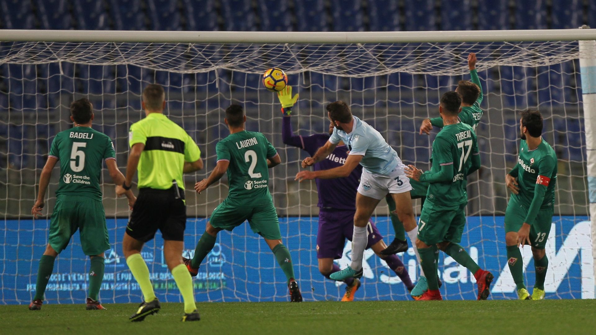 Stefan De Vrij Lazio Fiorentina Serie A