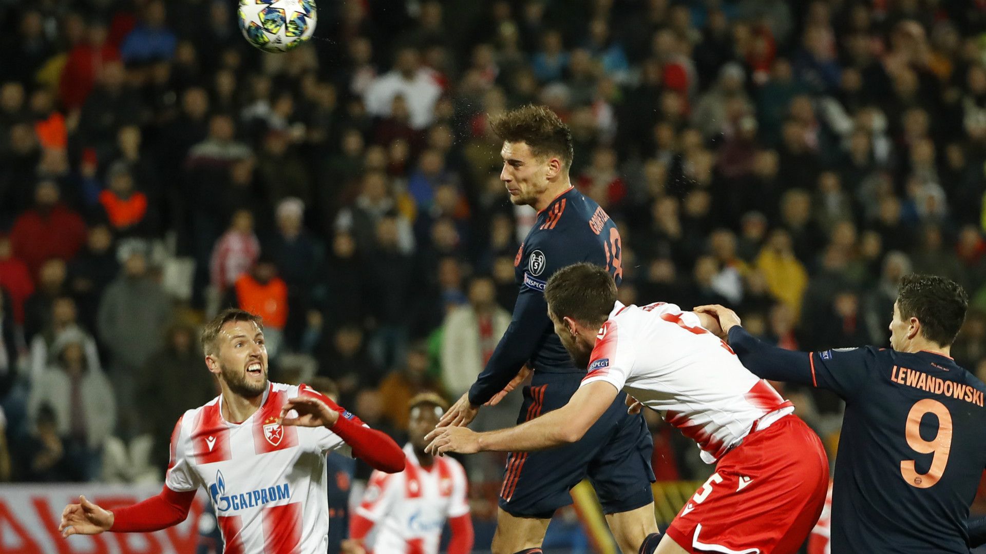 LEON GORETZKA BAYERN MÜNCHEN CHAMPIONS LEAGUE 26112019