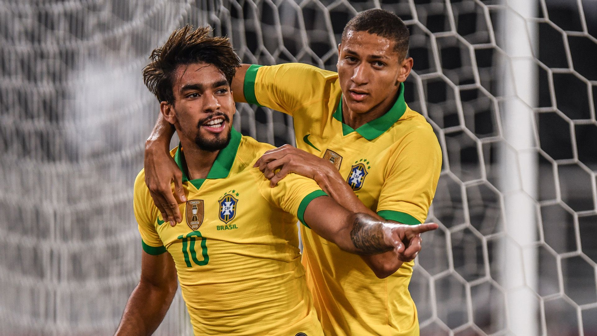 Lucas Paquetá Richarlison Brasil Coreia do Sul Amistoso 19 11 2019