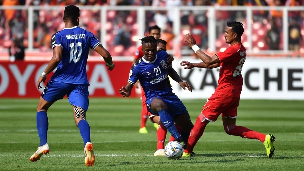 Victor Mansaray Persija Jakarta vs Becamex Binh Duong AFC Cup 2019