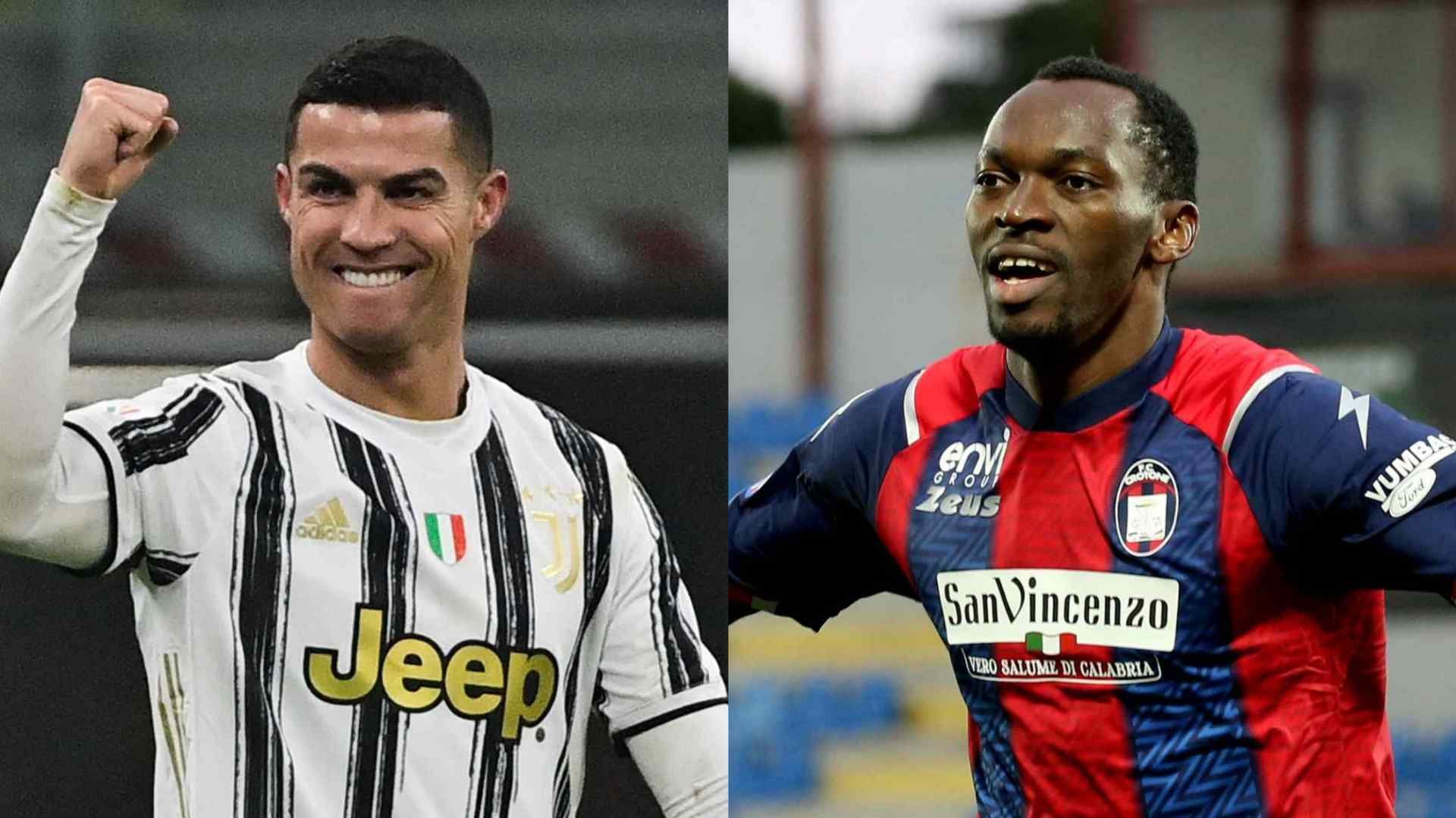 Cristiano Ronaldo Juventus Nwankwo Simy Crotone 2020-21