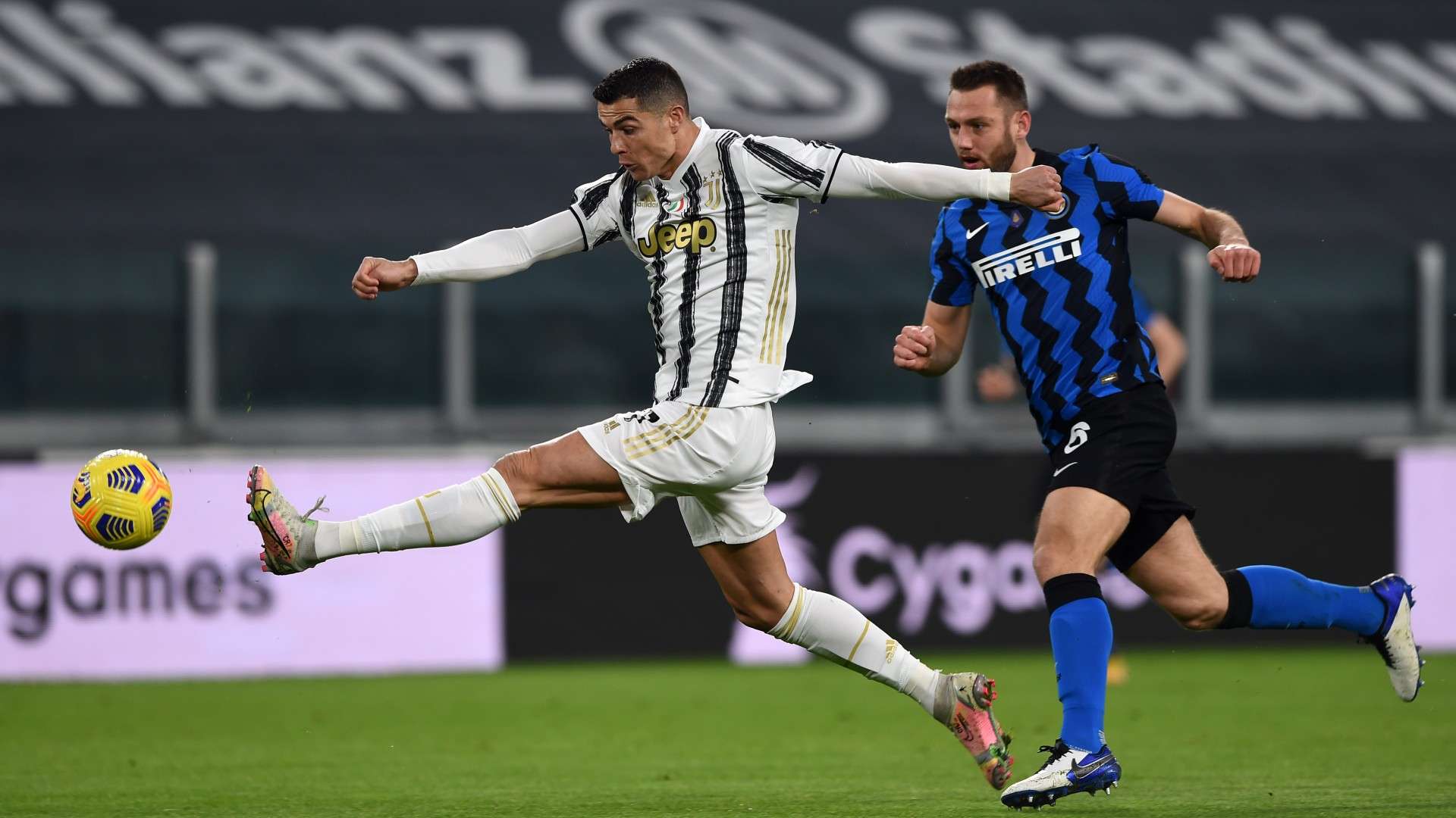 Cristiano Ronaldo Juventus Inter 2021