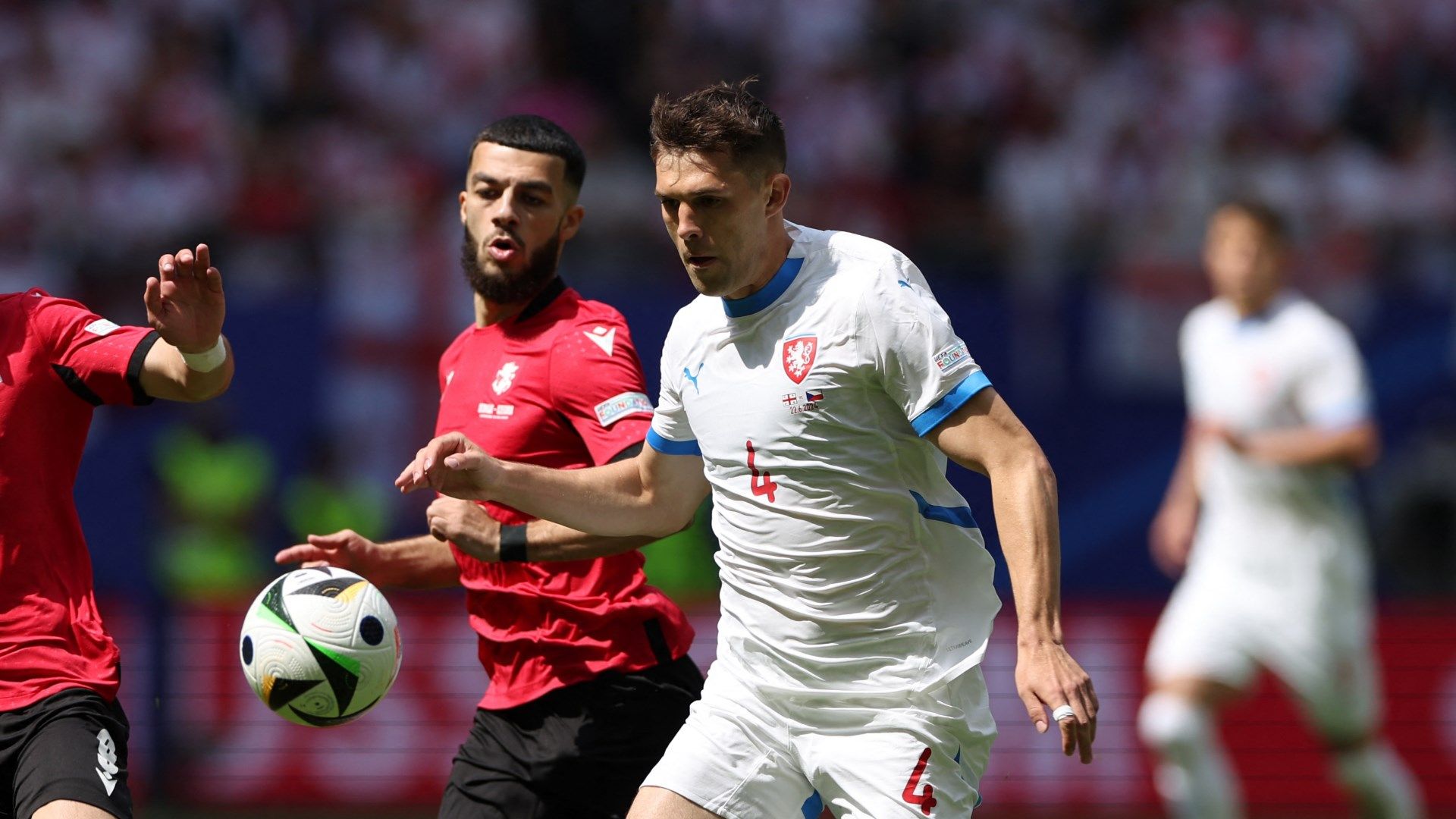 Czech Republic defender Robin Hranac