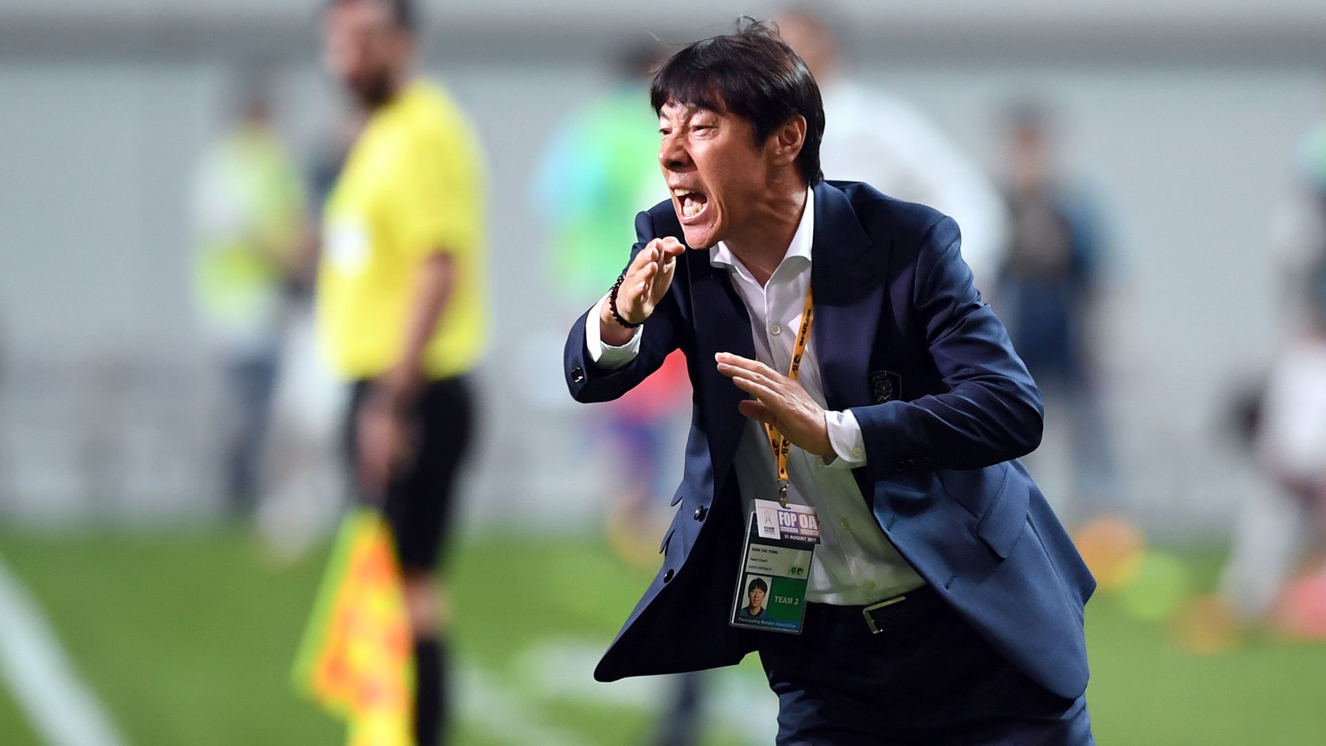 Shin Tae-Yong, South Korea - Usbekistan, 09052017