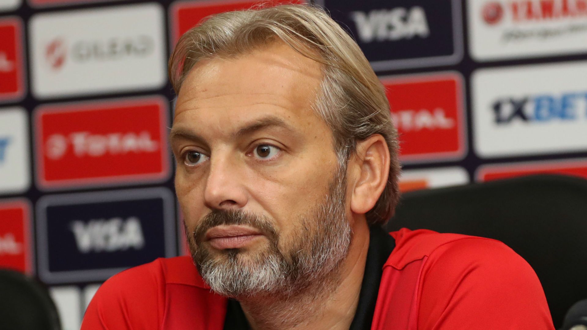 Sebastien Desabre coach of Uganda during the 2019 Africa Cup of Nations Finals.