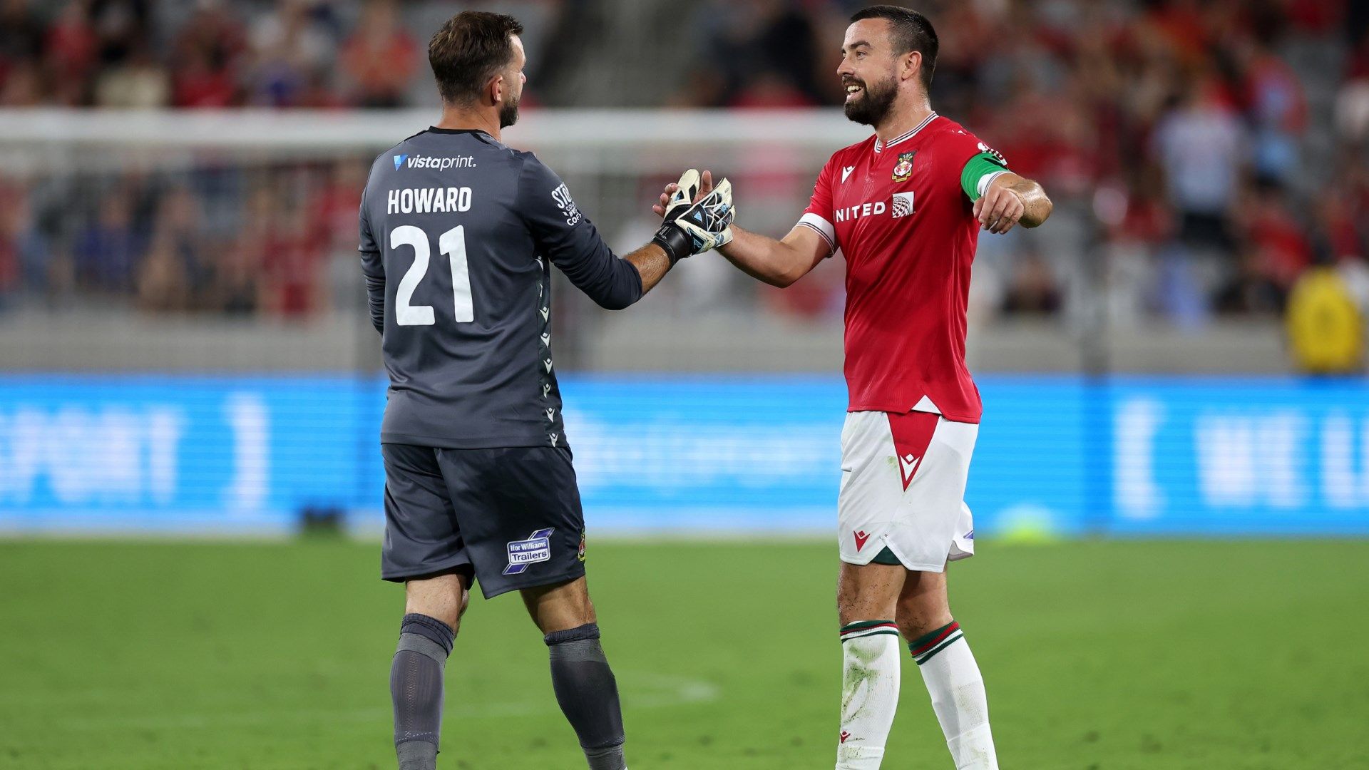 Mark Howard Ollie Palmer Wrexham 2023-24