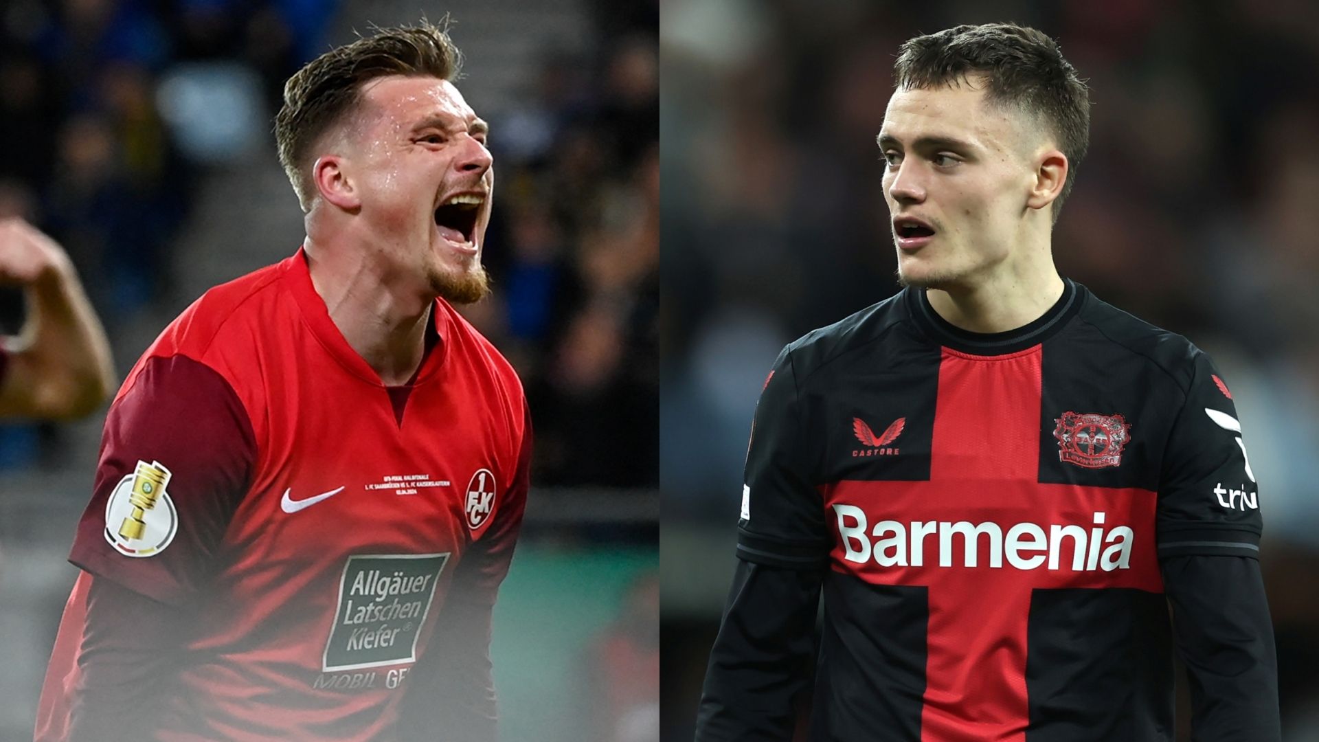 Marlon Ritter Kaiserslautern Florian Wirtz Leverkusen